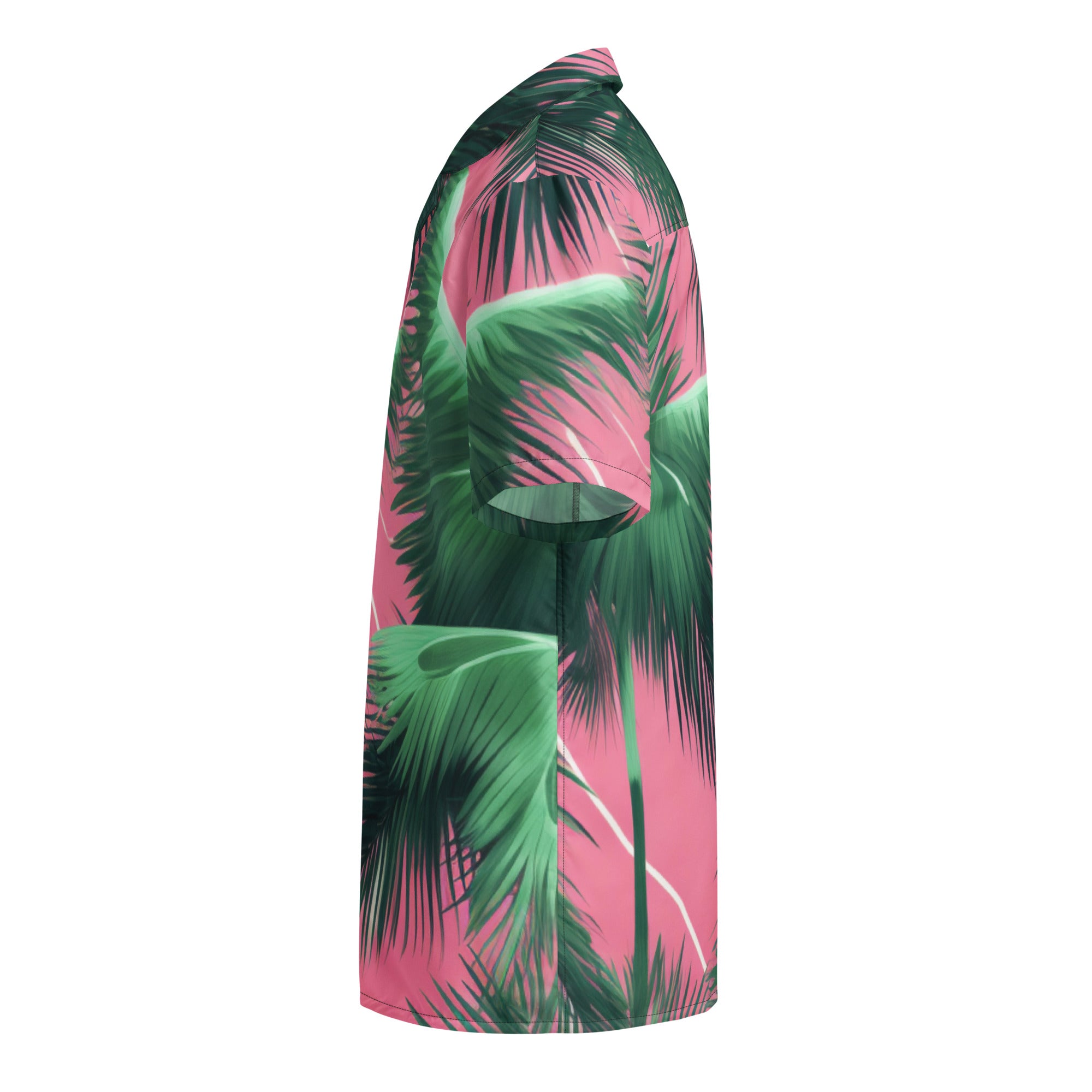 Pink Tropics Button - Up Shirt | Tropical Summer Shirt - Caster Coast