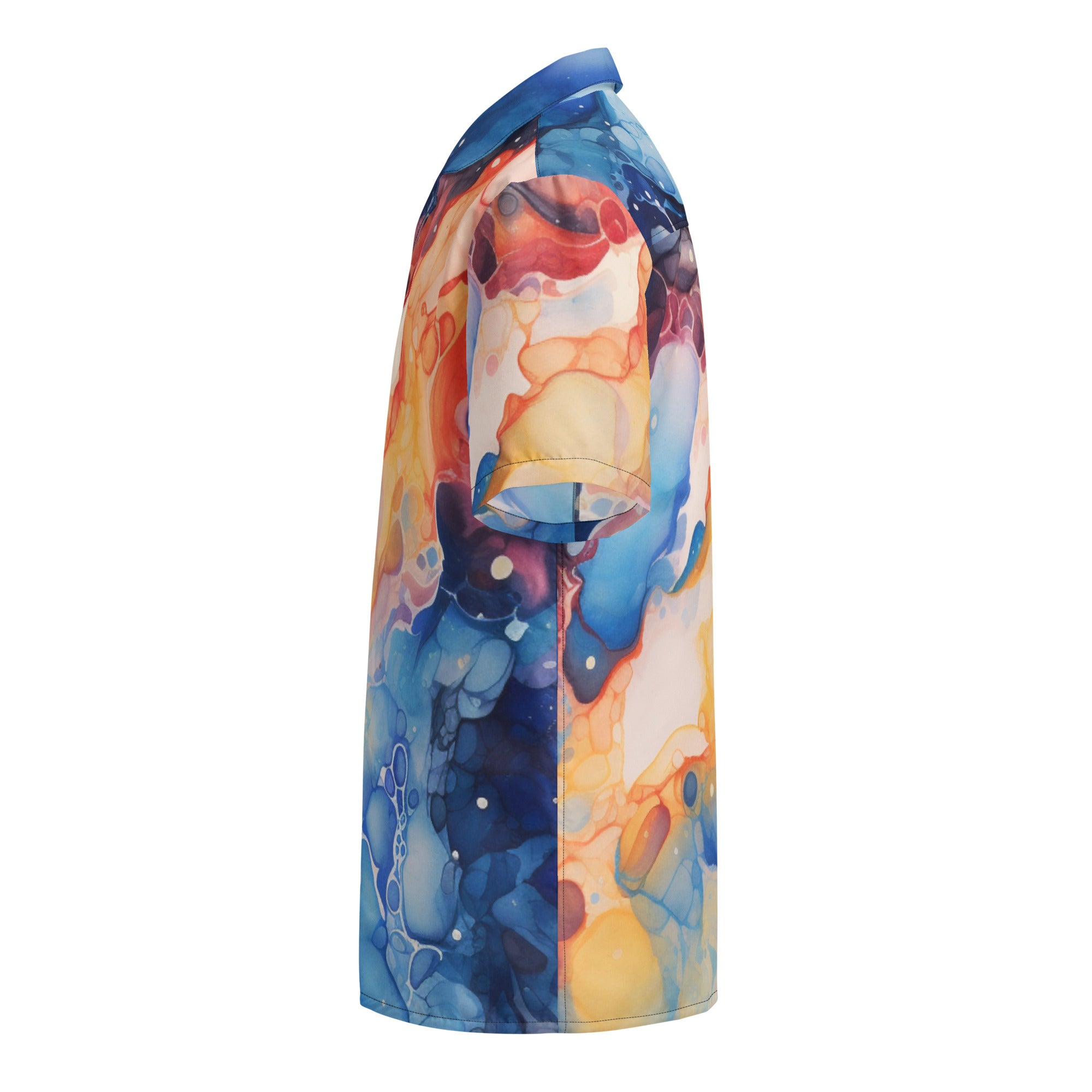 Surreal Space Button - Up Shirt | Psychedelic Sci - Fi Shirt - Caster Coast