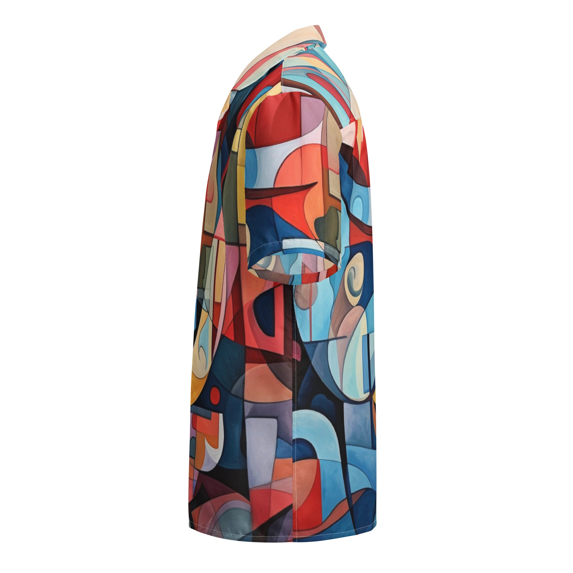 Abstract Art Unisex button shirt - Caster Coast