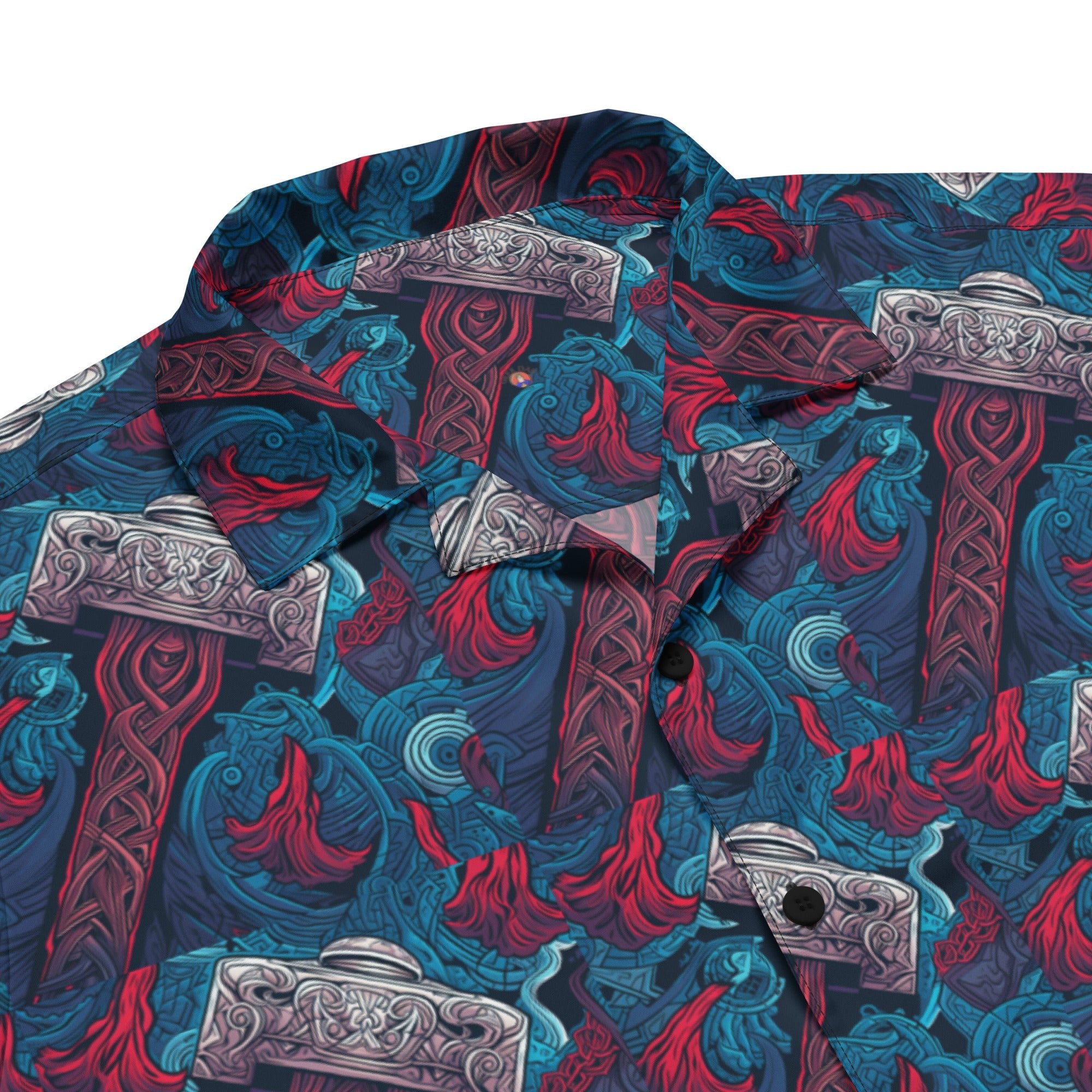 Hammer Time Button - Up Shirt | Retro Hip Hop Shirt - Caster Coast