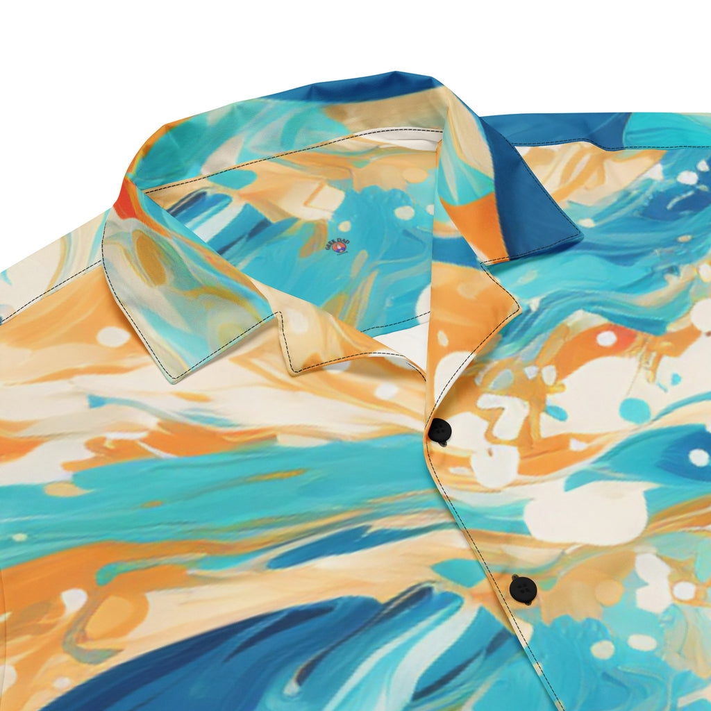 Miami Fan Button - Up Shirt | Football Shirt - Caster Coast