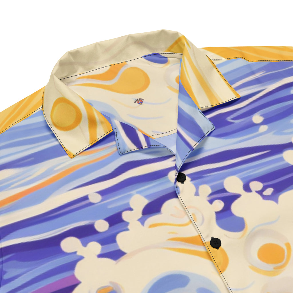 LA Fan Button - Up Shirt | Basketball Shirt - Caster Coast