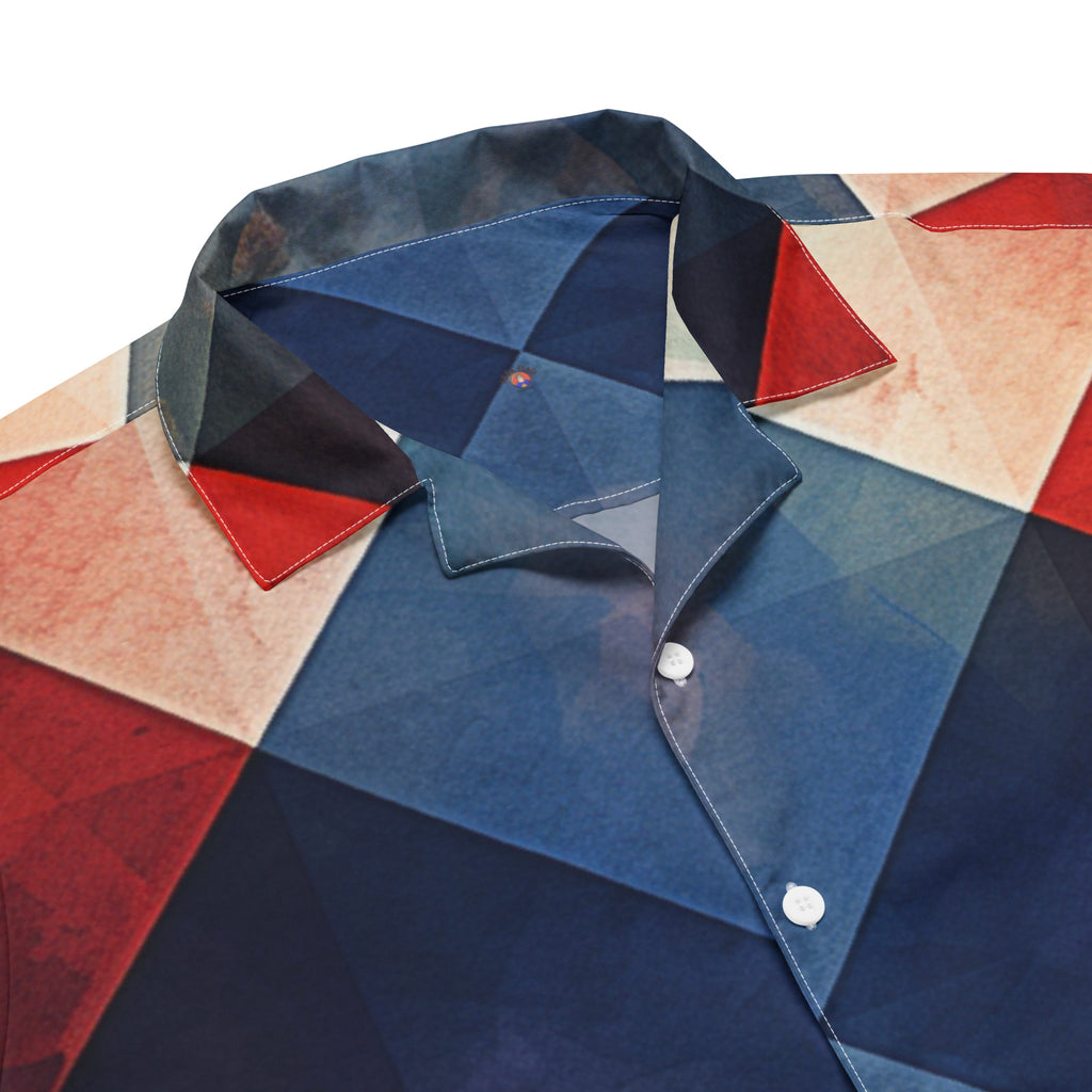 Mr. Argyle Button - Up Shirt | Classic Pattern Shirt - Caster Coast