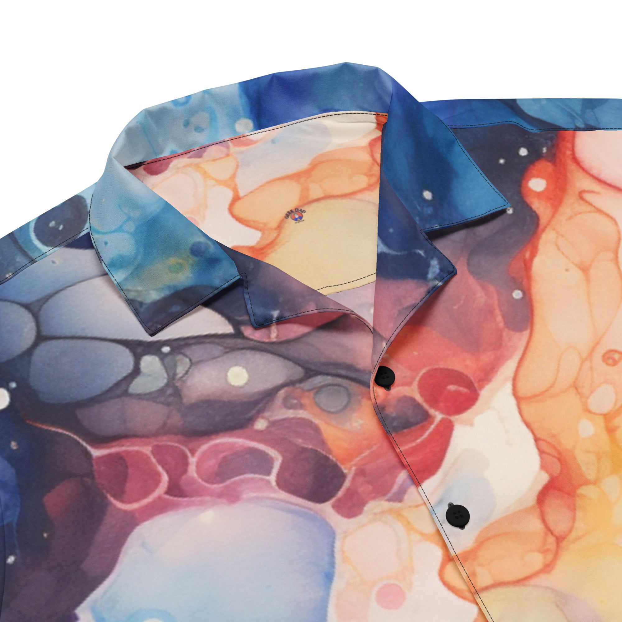 Surreal Space Button - Up Shirt | Psychedelic Sci - Fi Shirt - Caster Coast