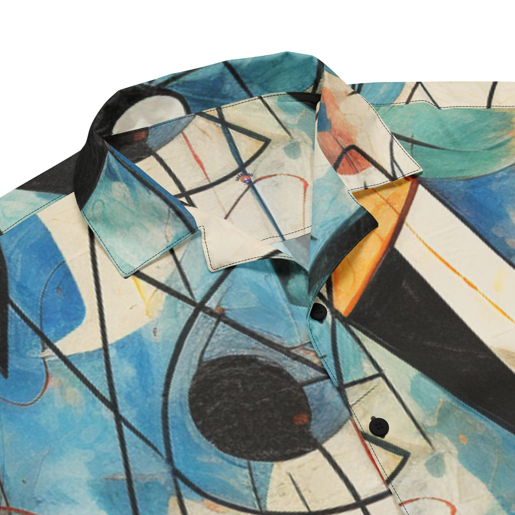 Play Ball Button - Up Shirt | AI Art Baseball Shirt - Caster Coast