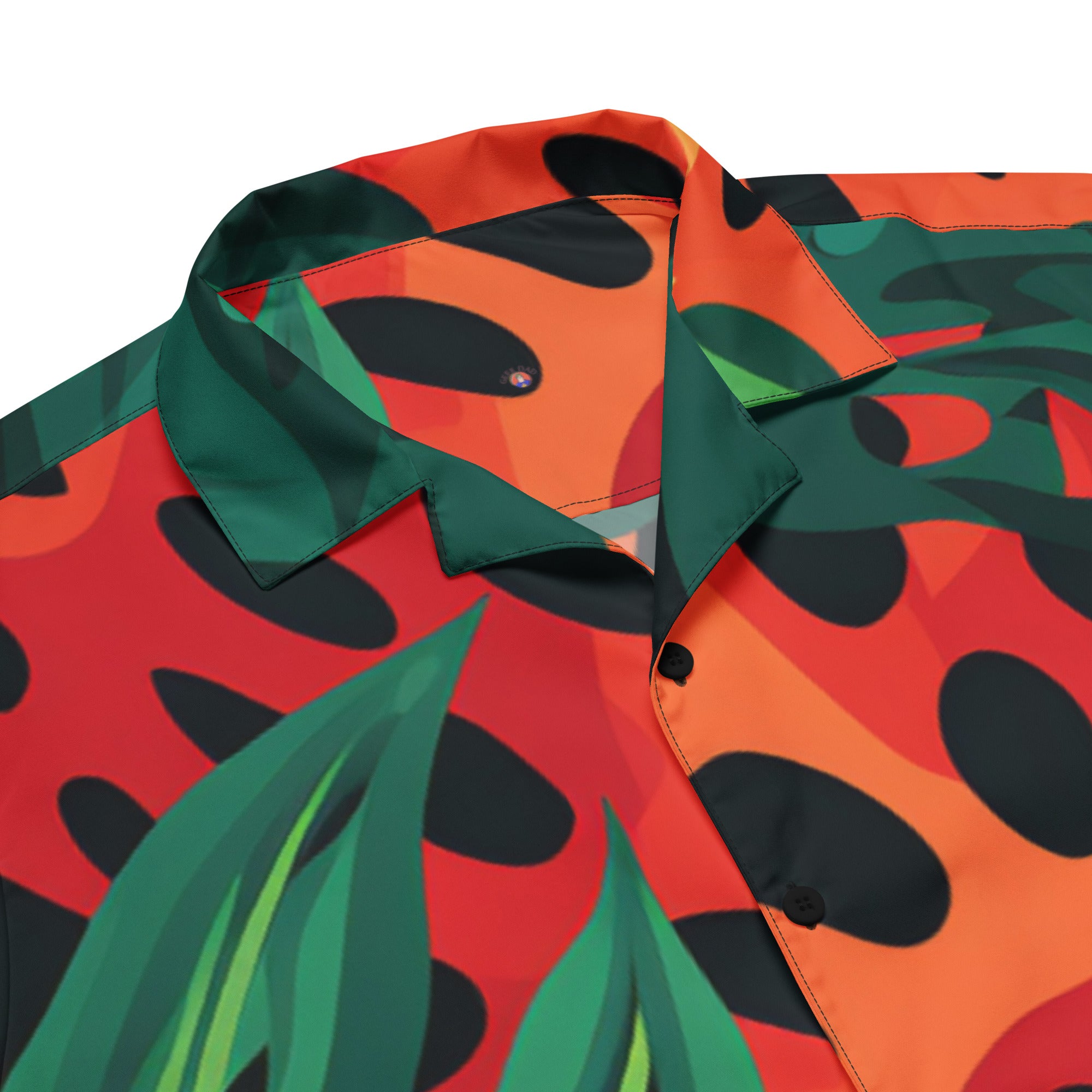 Jungle Fun Button - Up Shirt | Tropical Adventure Shirt - Caster Coast