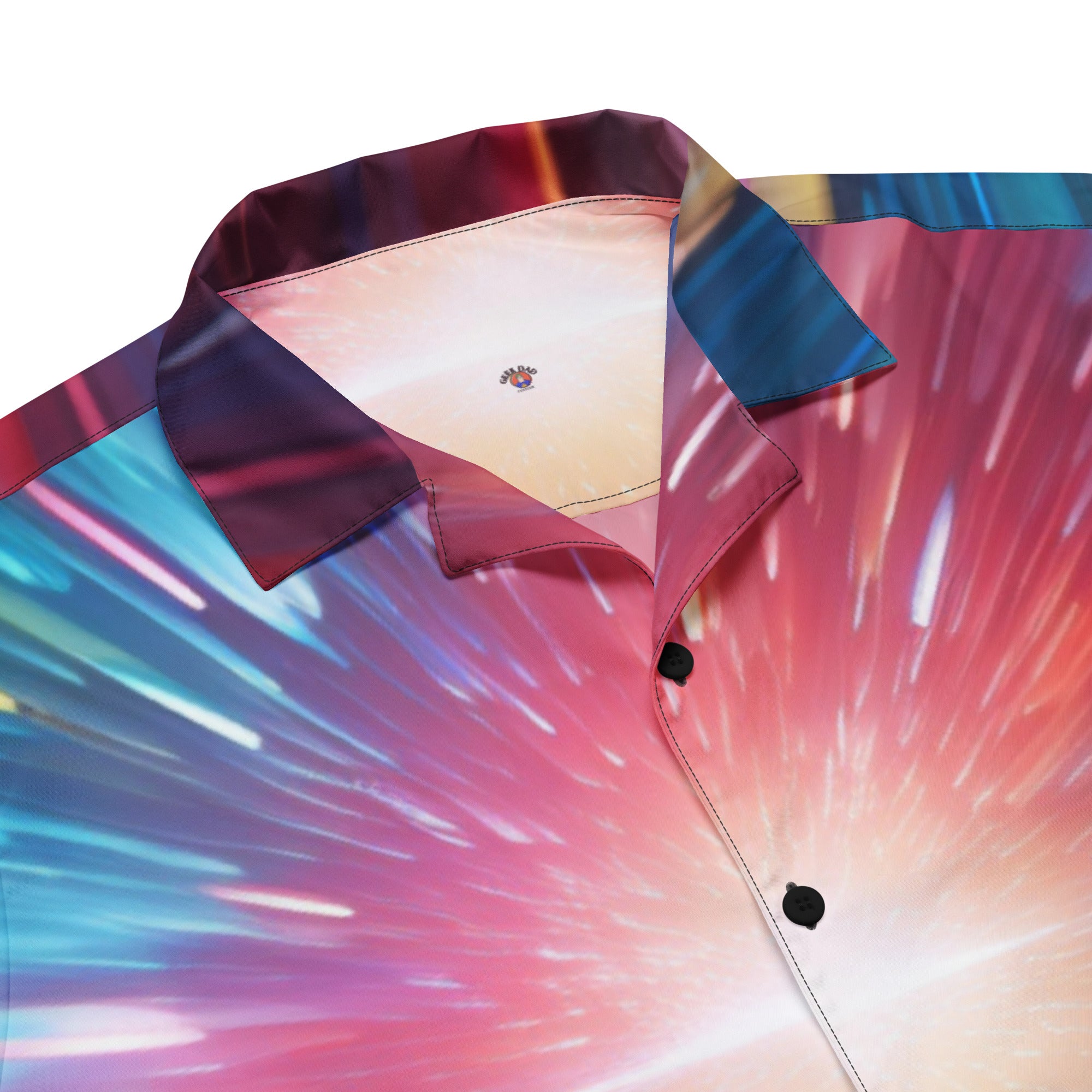 Across the Galaxy Button - Up Shirt | Space Sci - Fi Shirt - Caster Coast