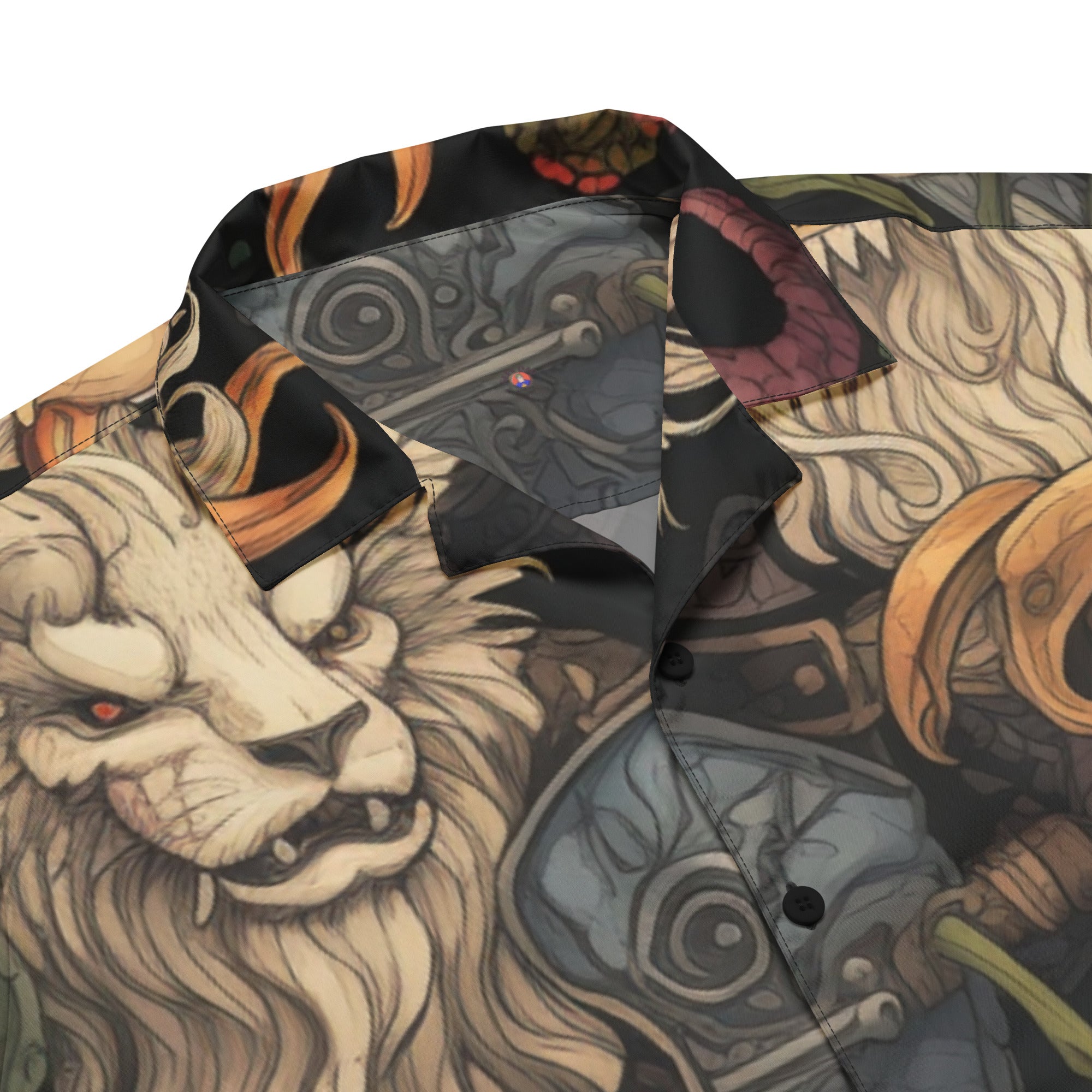 Dungeon Master Button - Up Shirt | D&D Shirt for Geek Dads - Caster Coast