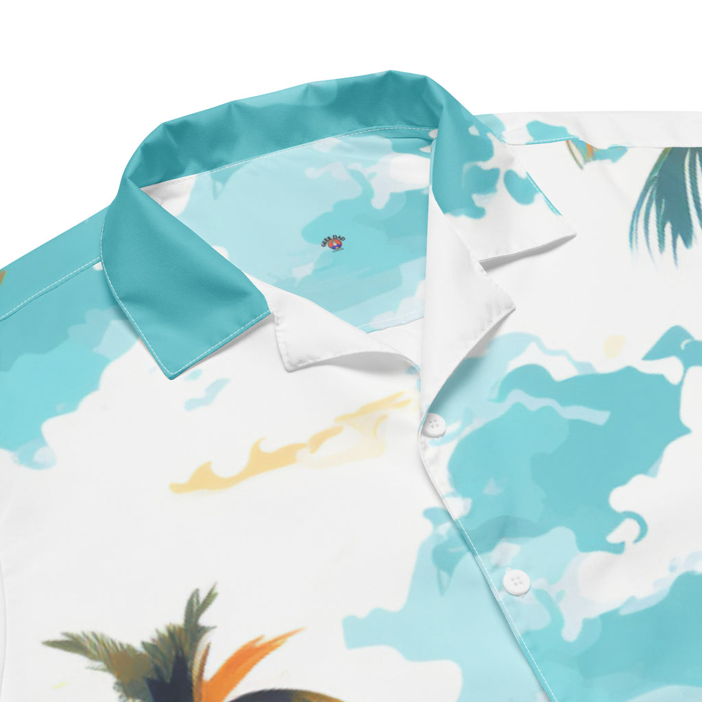 Ocean Drive Button - Up | Tropical Beach Shirt | Caster Coast - Caster Coast