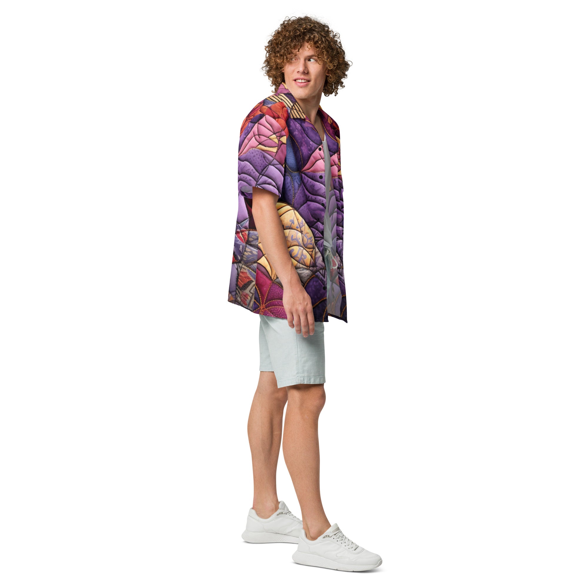Grandma's Quilted Button - Up Shirt | Cozy Quilt Pattern Shirt - Caster Coast