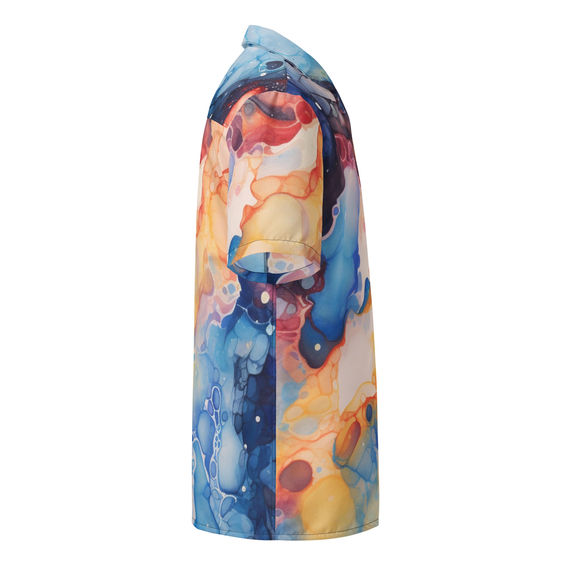 Surreal Space Button - Up Shirt | Psychedelic Sci - Fi Shirt - Caster Coast