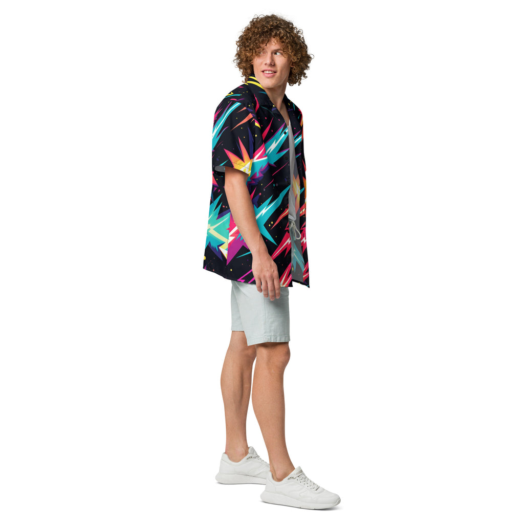 Birth of a Star Button - Up Shirt | Space Nebula Shirt - Caster Coast