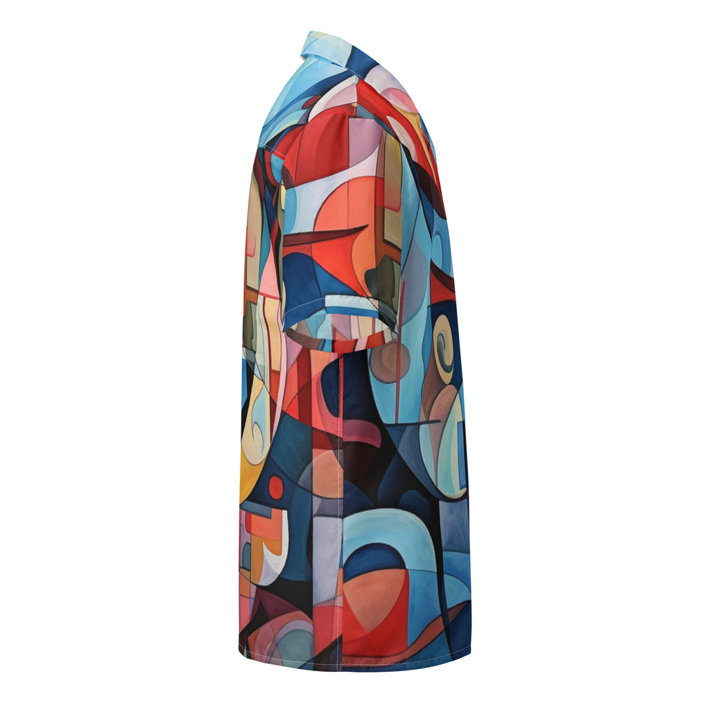 Abstract Art Unisex button shirt - Caster Coast
