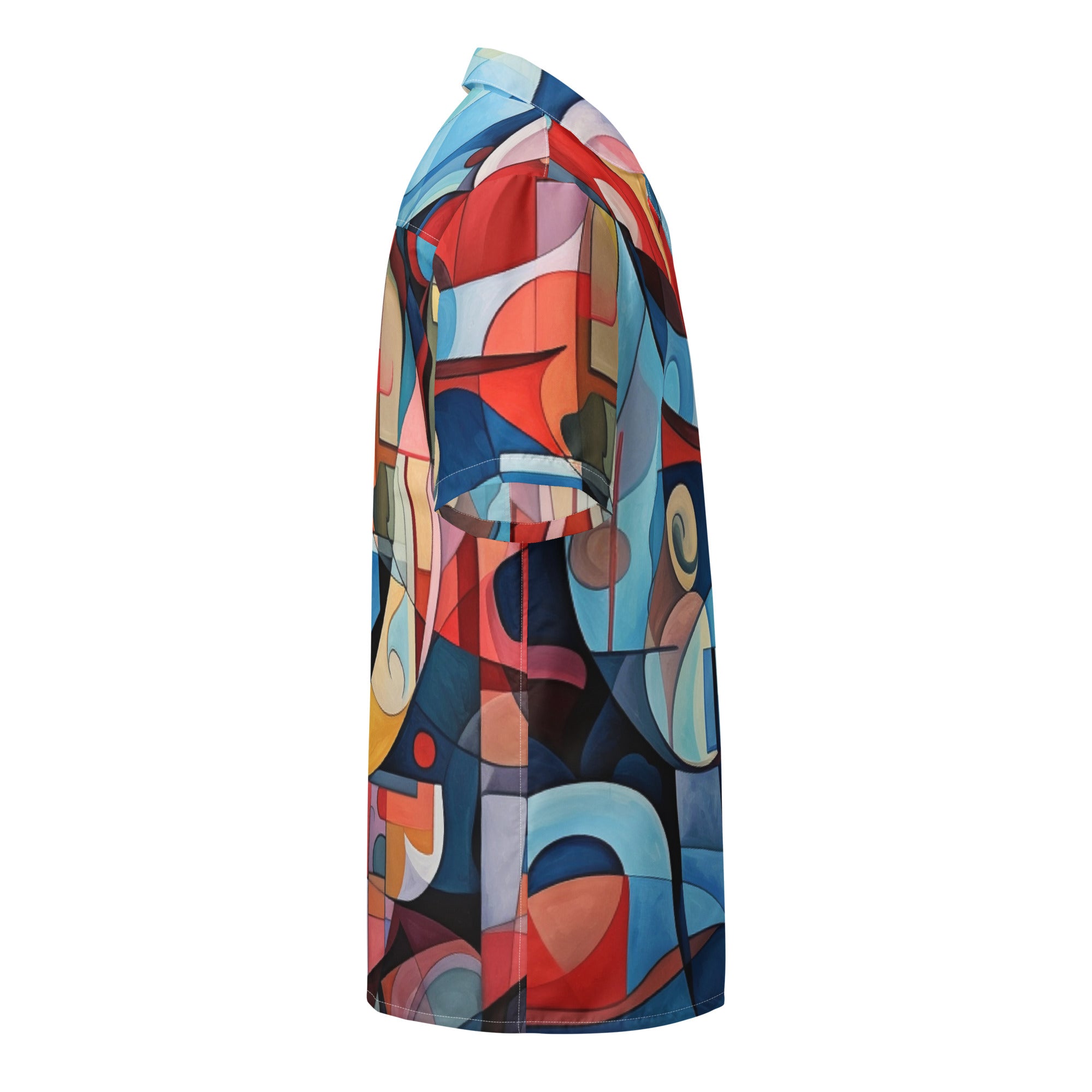 Abstract Art Unisex button shirt - Caster Coast