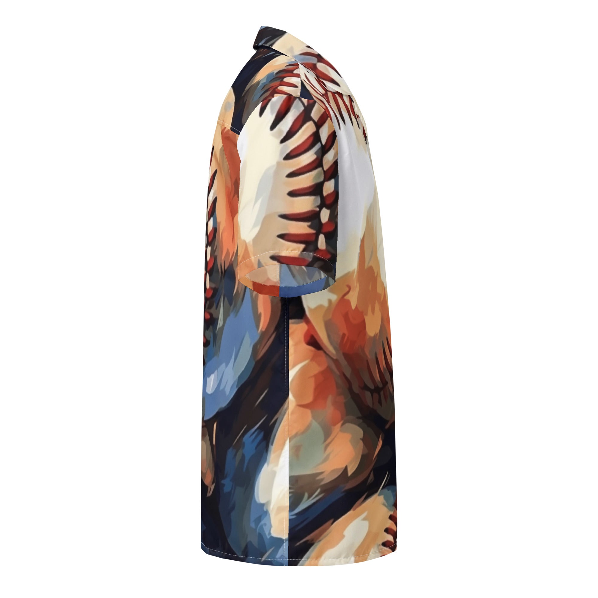 Be the Baseball Button - Up Shirt | Sports Geek Dad Shirt - Caster Coast