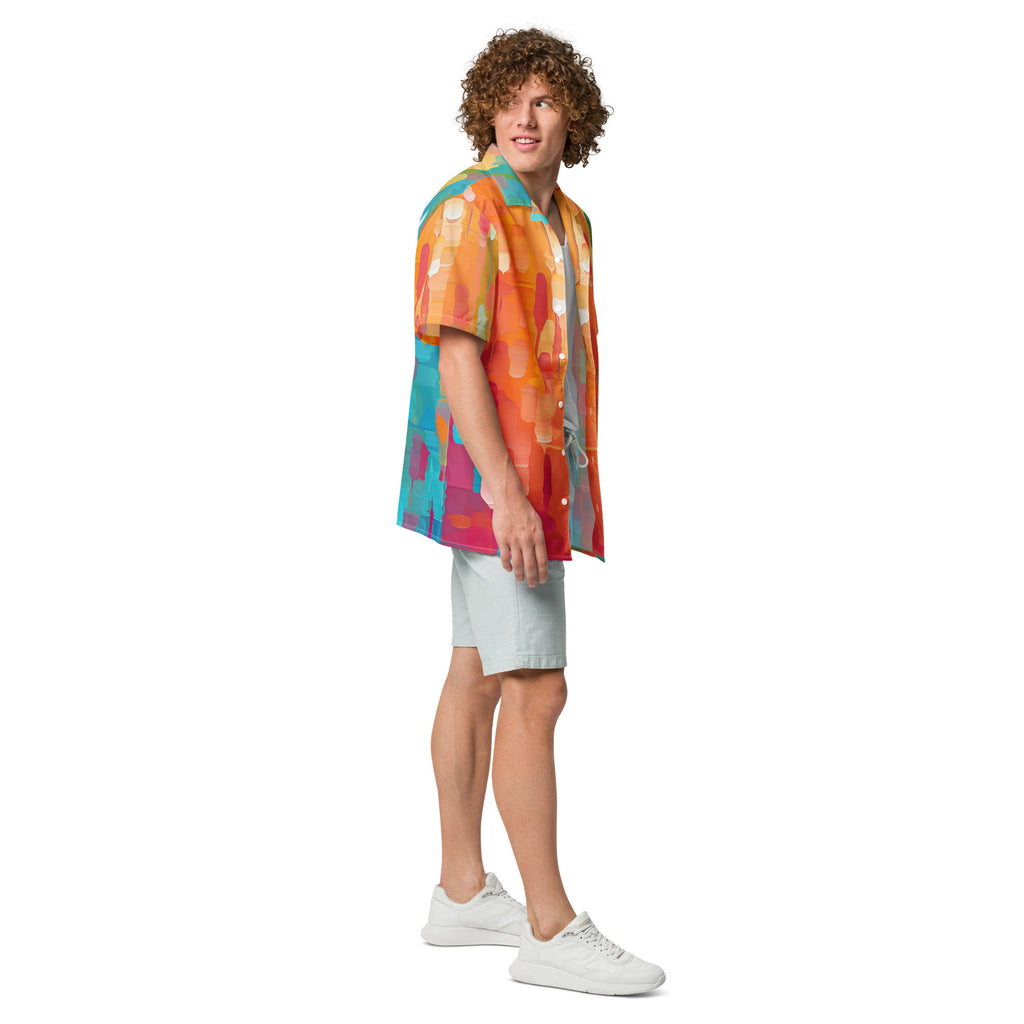 Epic Drip Gamer Button - Up | Legendary Cosmetic Skin Shirt - Caster Coast