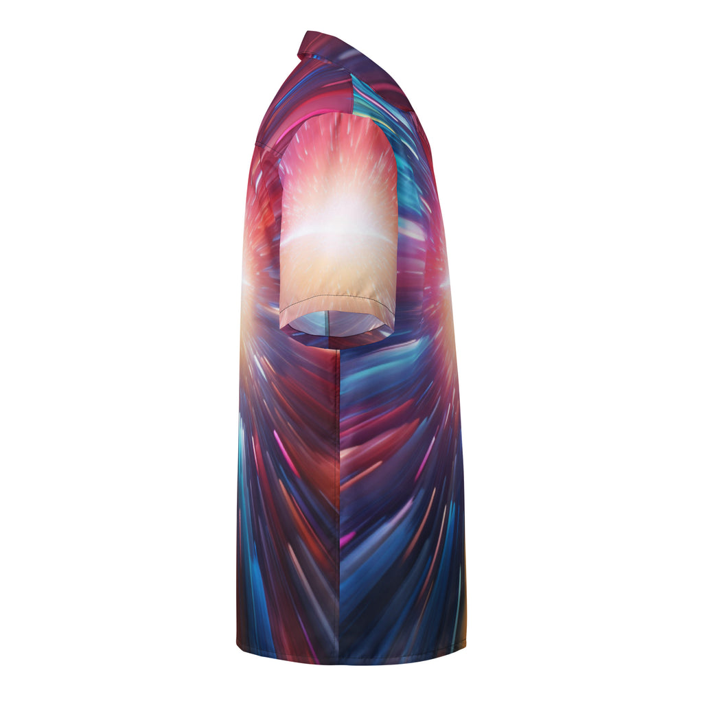Across the Galaxy Button - Up Shirt | Space Sci - Fi Shirt - Caster Coast
