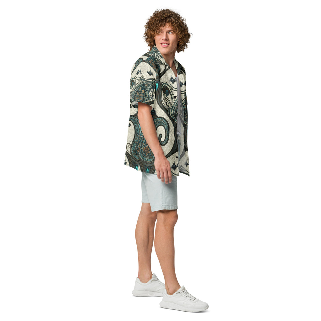Stealth Starship Button - Up | Subtle Star Wars Shirt for Men - Caster Coast