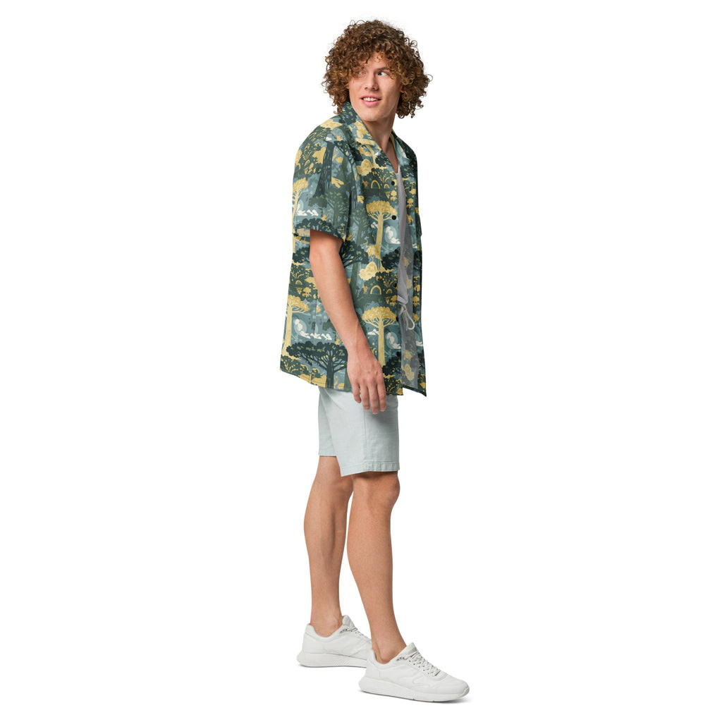 Endor Forest Moon Button - Up | Star Wars Ewok Village Shirt - Caster Coast