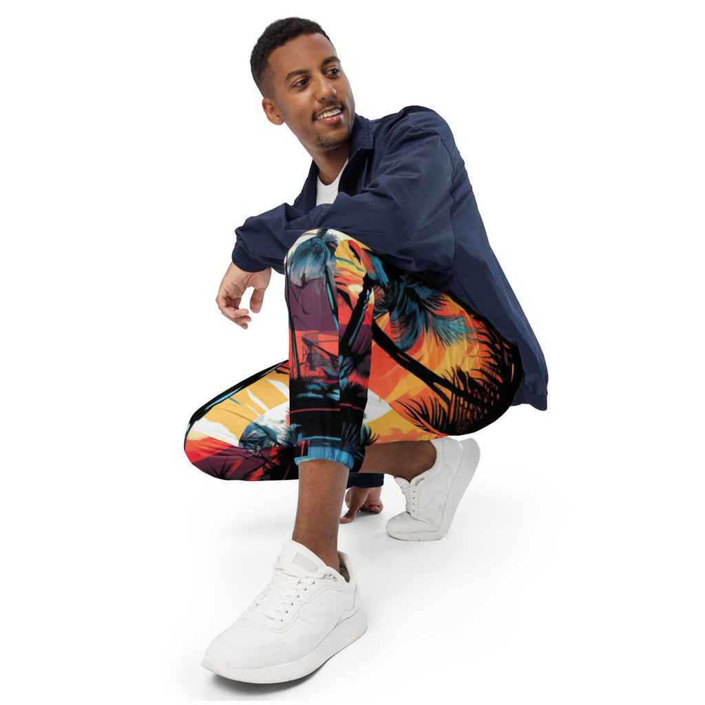 Beach Sunset Unisex track pants - Caster Coast