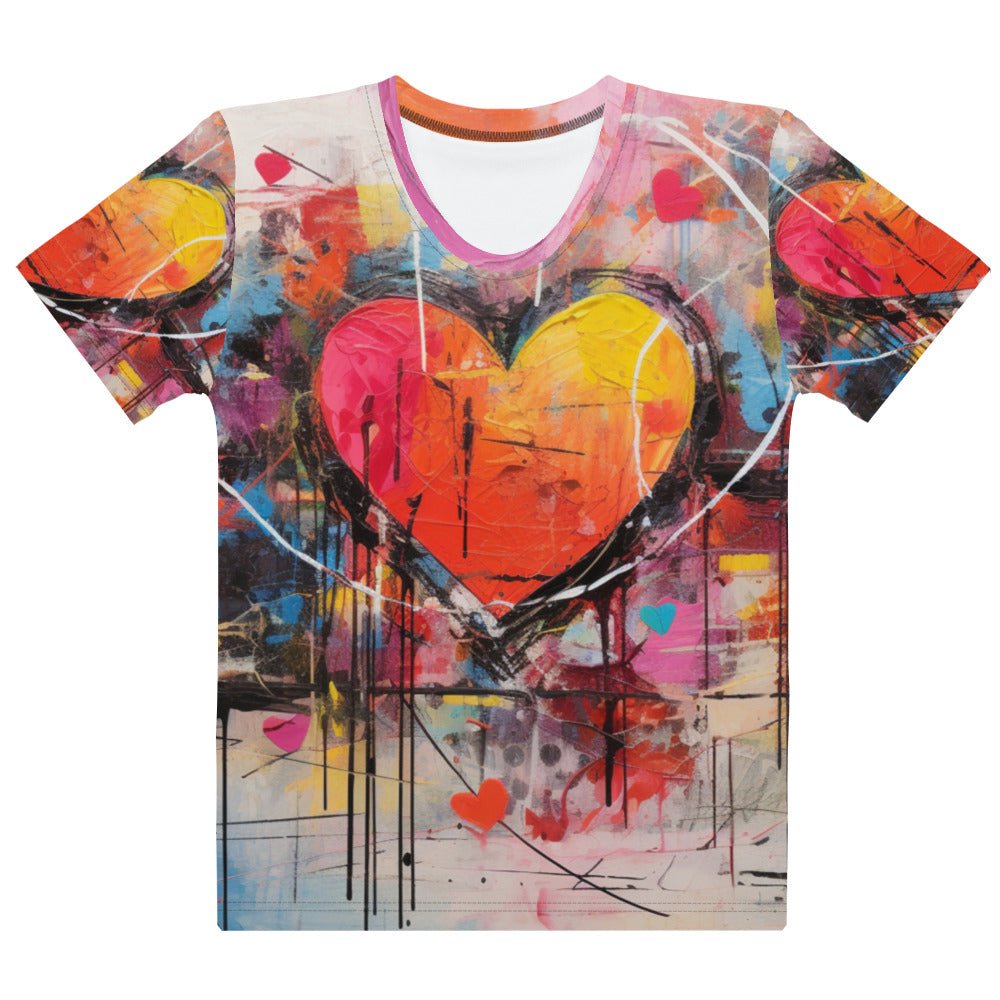 Abstract Love Women's T-shirt - Caster Coast