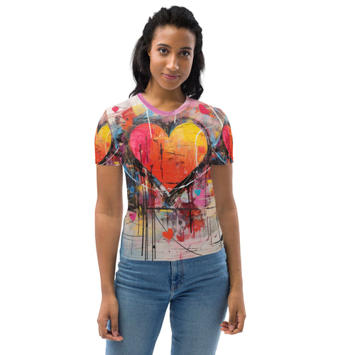 Abstract Love Women's T-shirt - Caster Coast