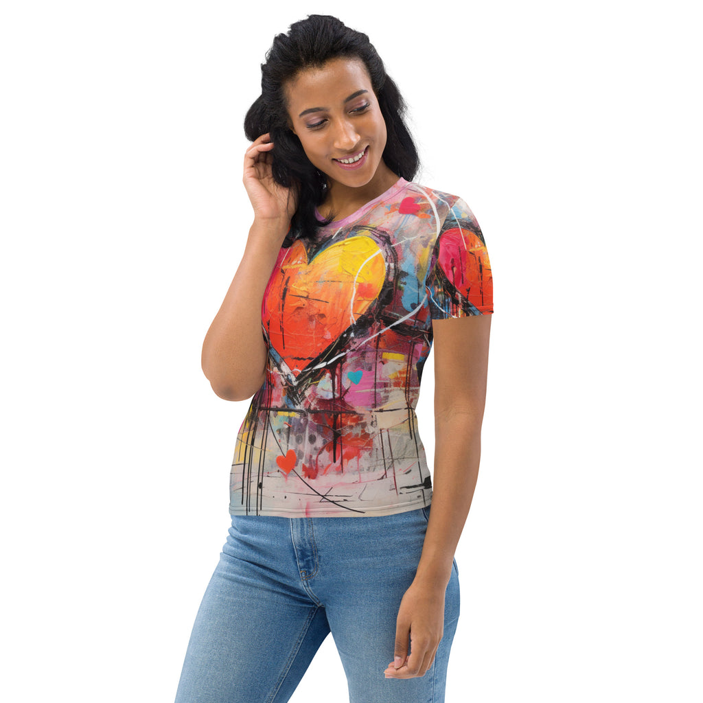 Abstract Love Women's T-shirt - Caster Coast