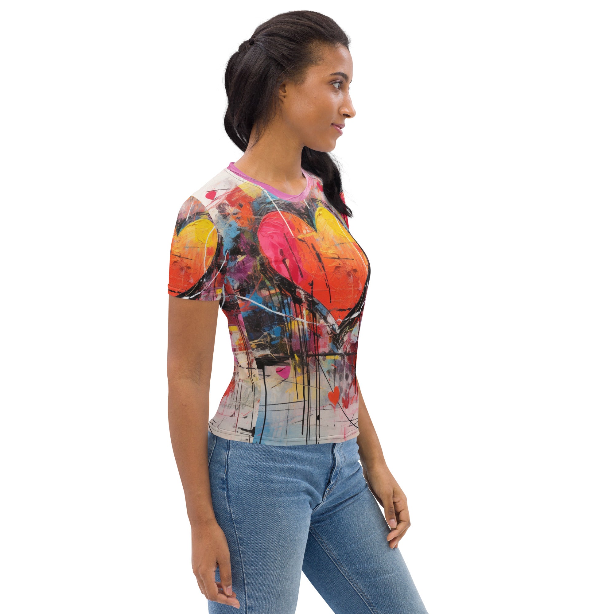 Abstract Love Women's T-shirt - Caster Coast