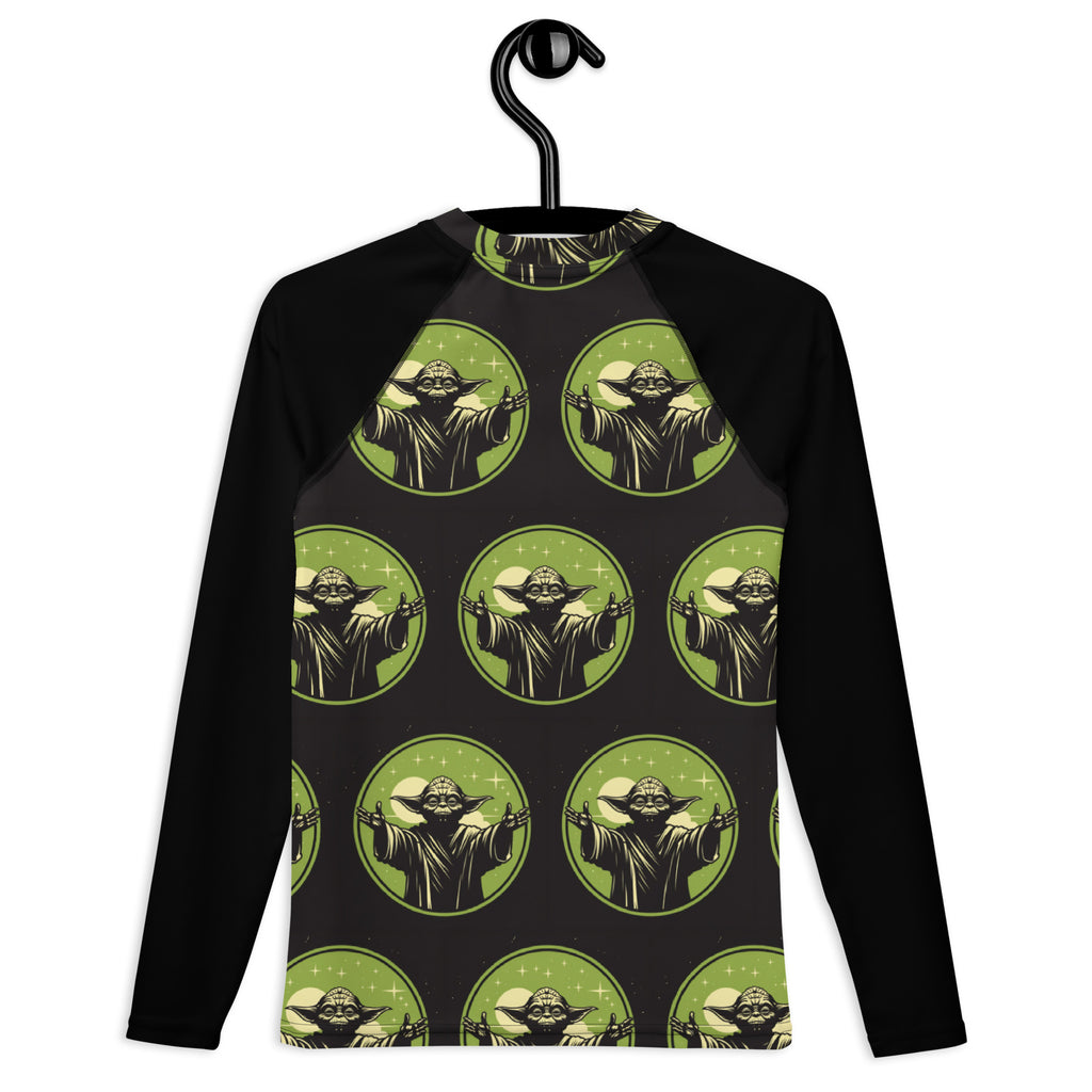 Yoda Fan Art Youth Rash Guard - Caster Coast