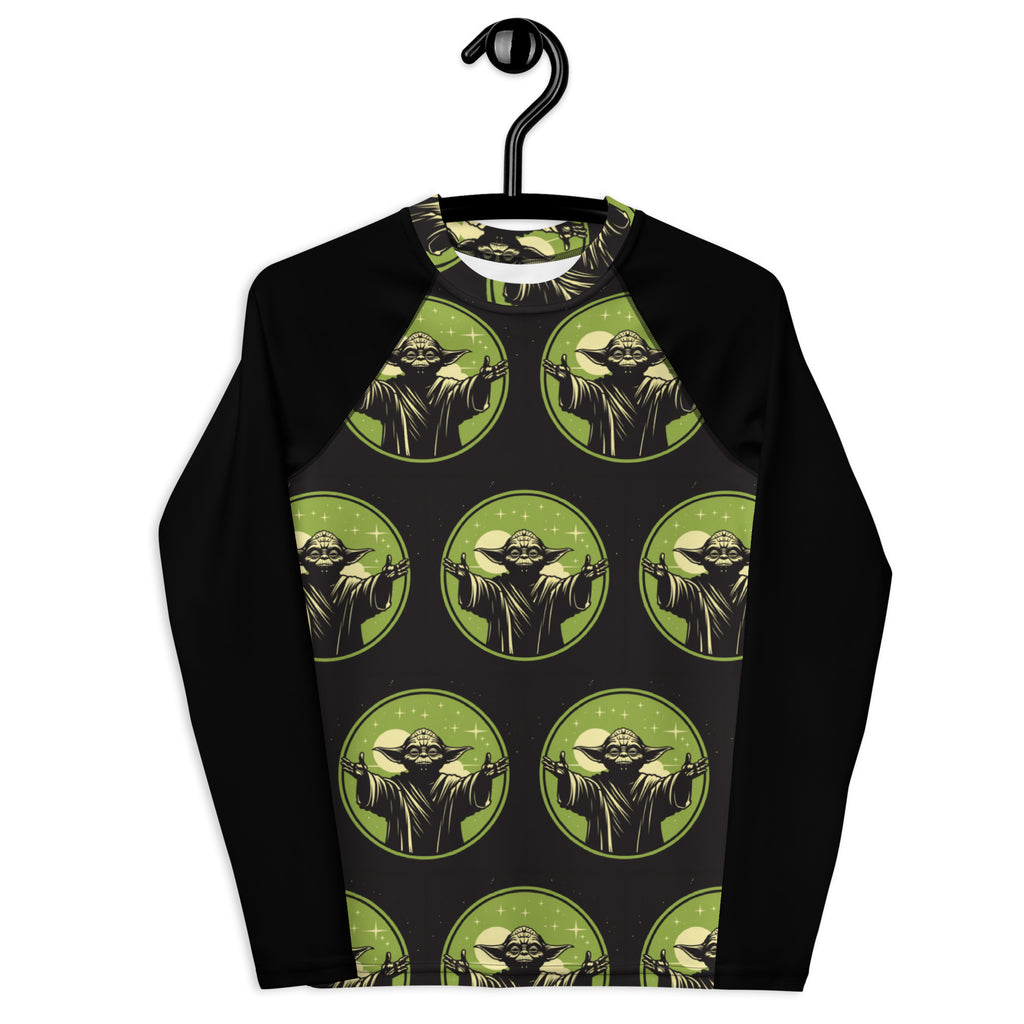 Yoda Fan Art Youth Rash Guard - Caster Coast