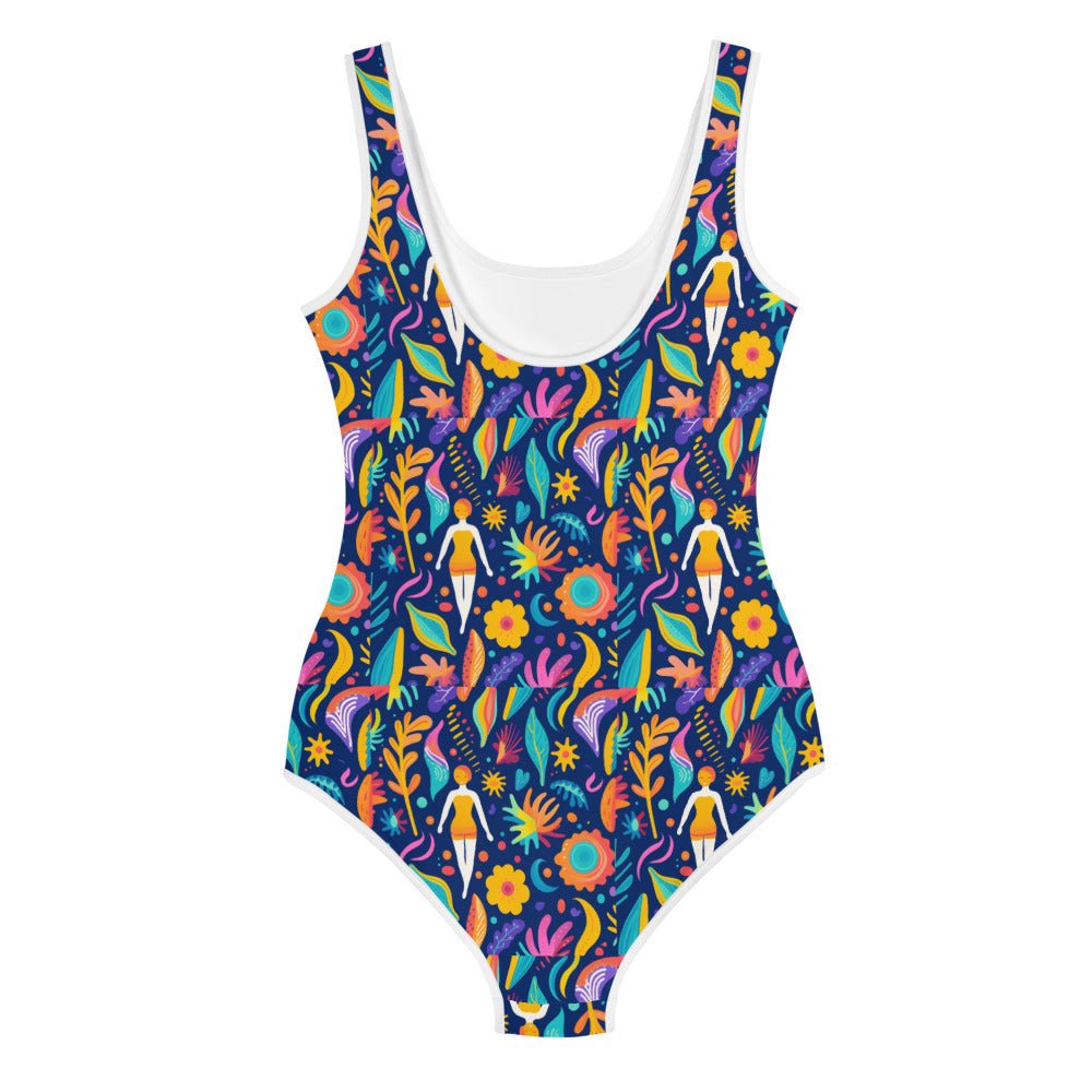 Fun in the Sun All - Over Print Youth Swimsuit - Caster Coast