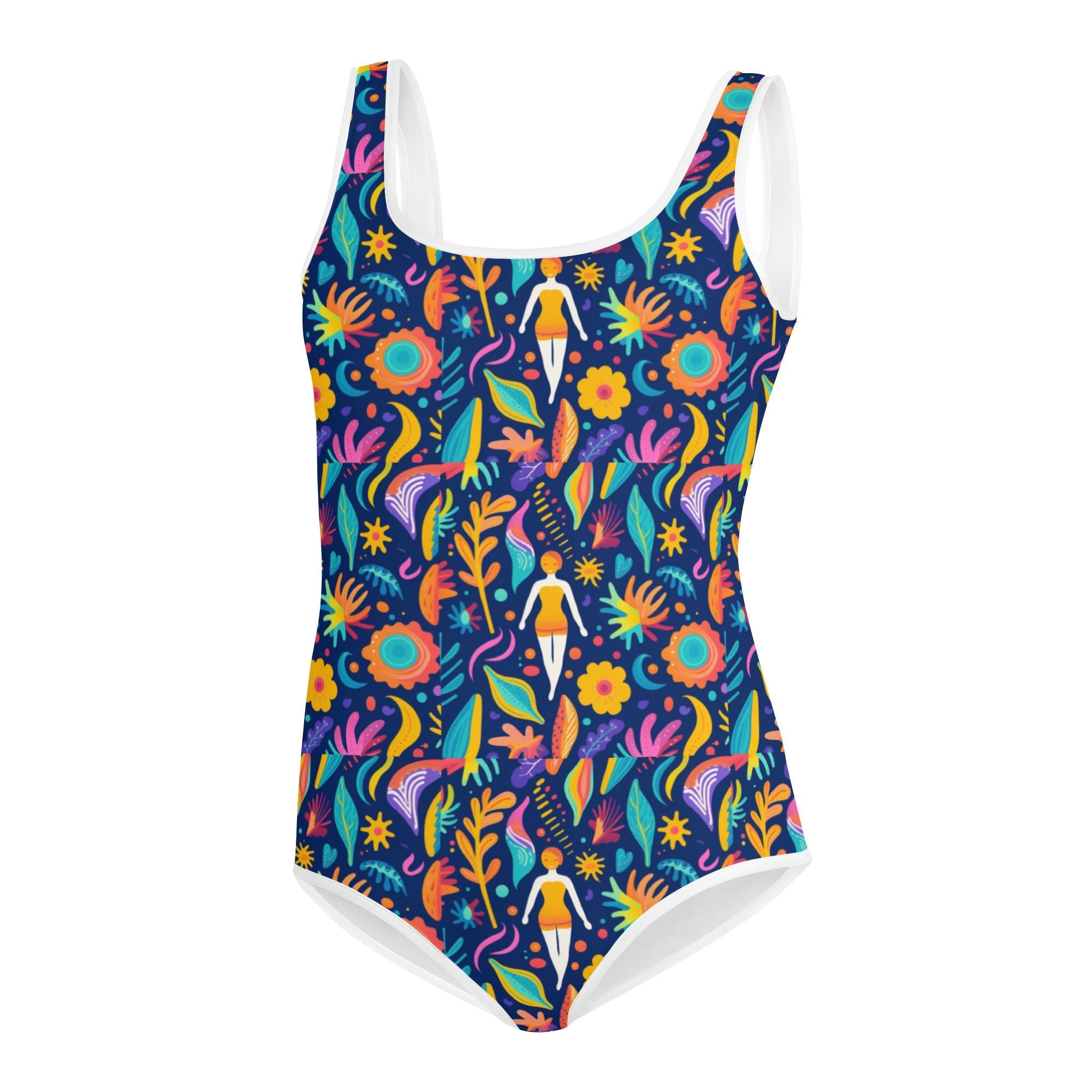 Fun in the Sun All - Over Print Youth Swimsuit - Caster Coast