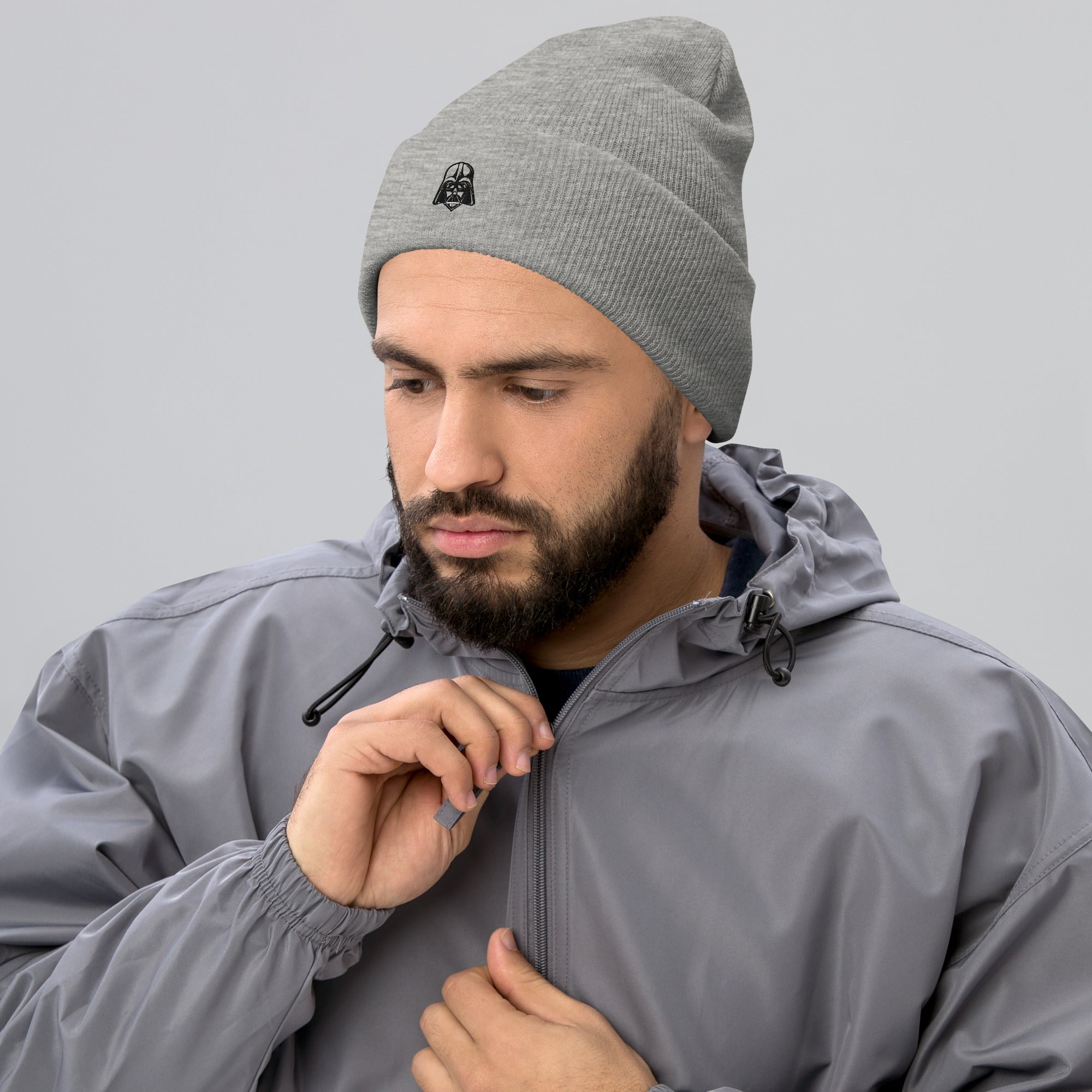 Vader Fan Art Cuffed Beanie - Caster Coast