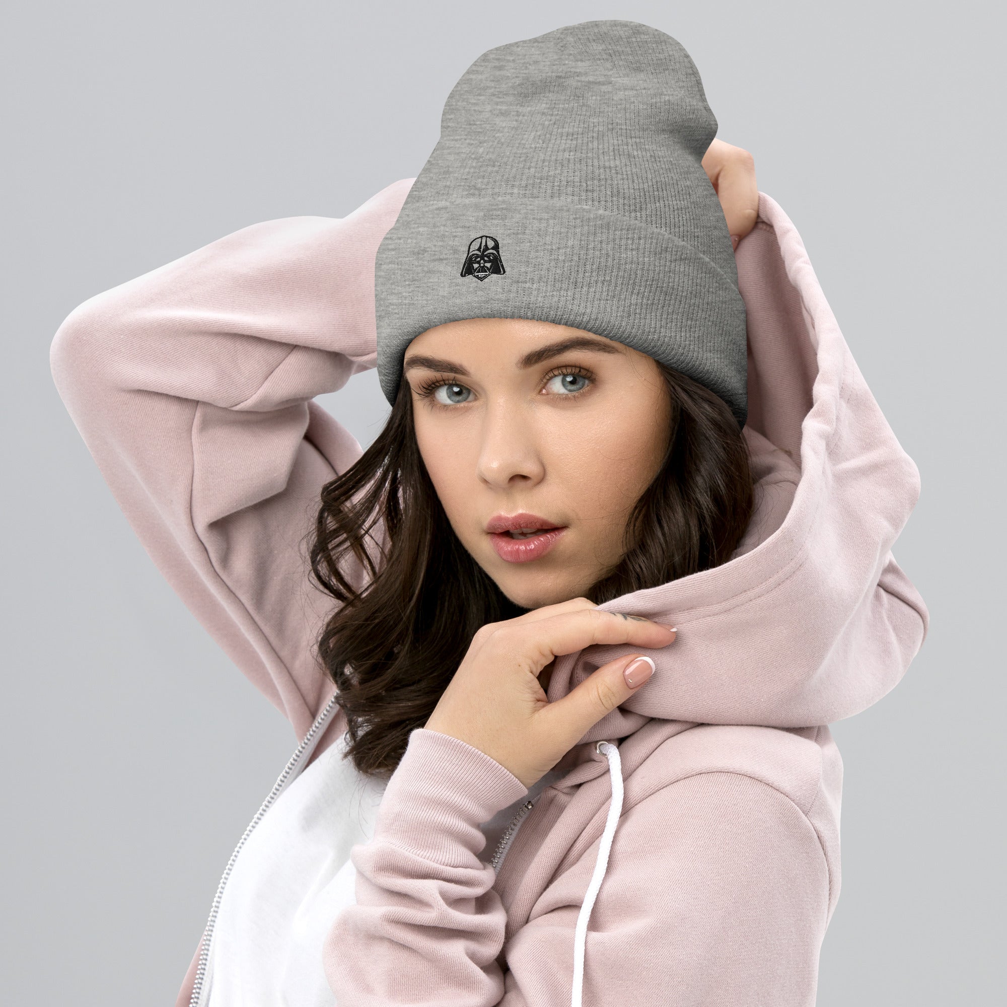 Vader Fan Art Cuffed Beanie - Caster Coast