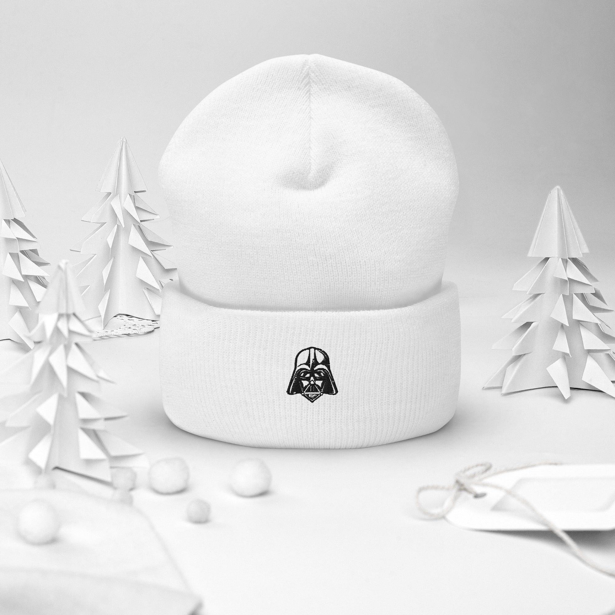 Vader Fan Art Cuffed Beanie - Caster Coast