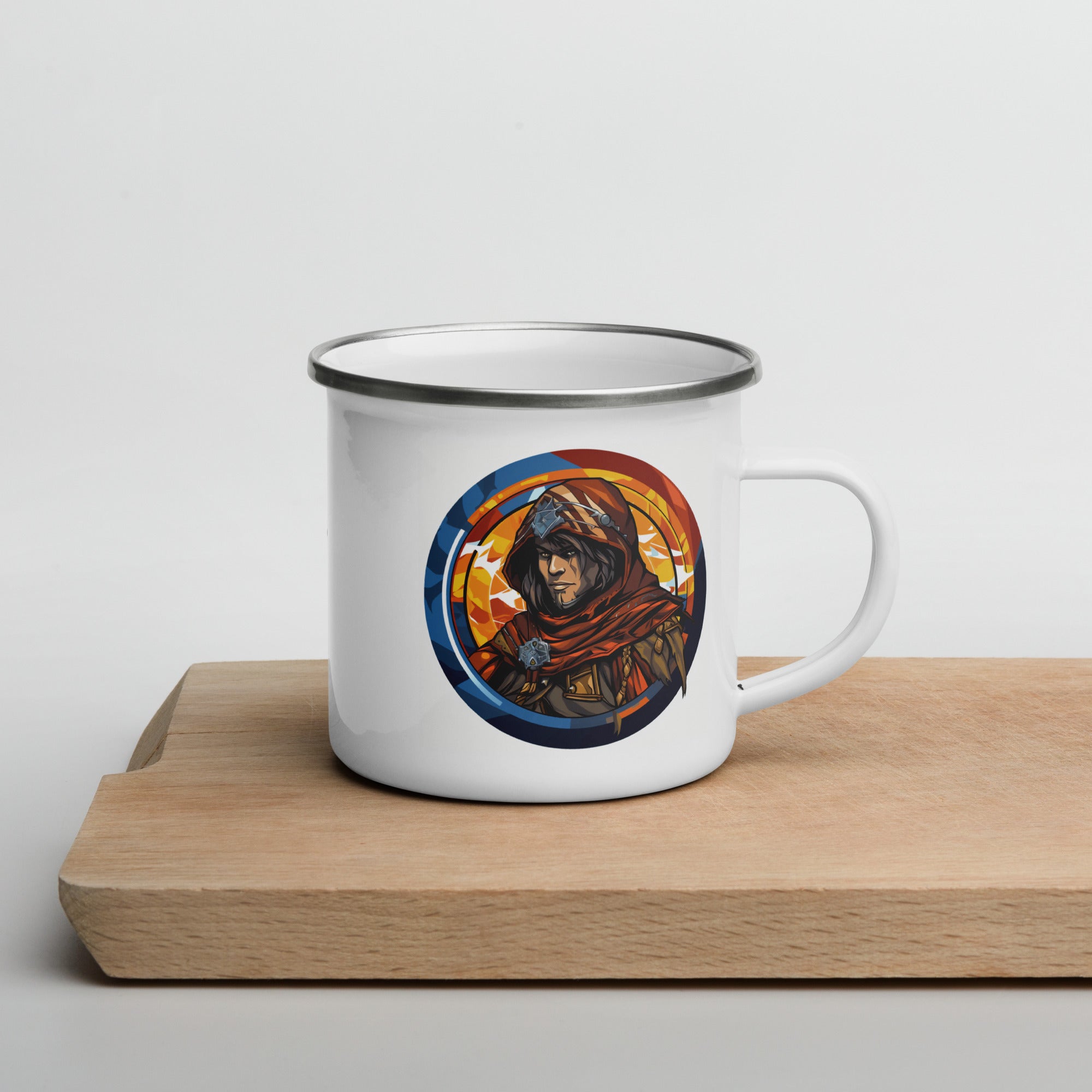 Lawful Good Ranger D&D Mug | Dungeons and Dragons Enamel Camp Cup - Caster Coast