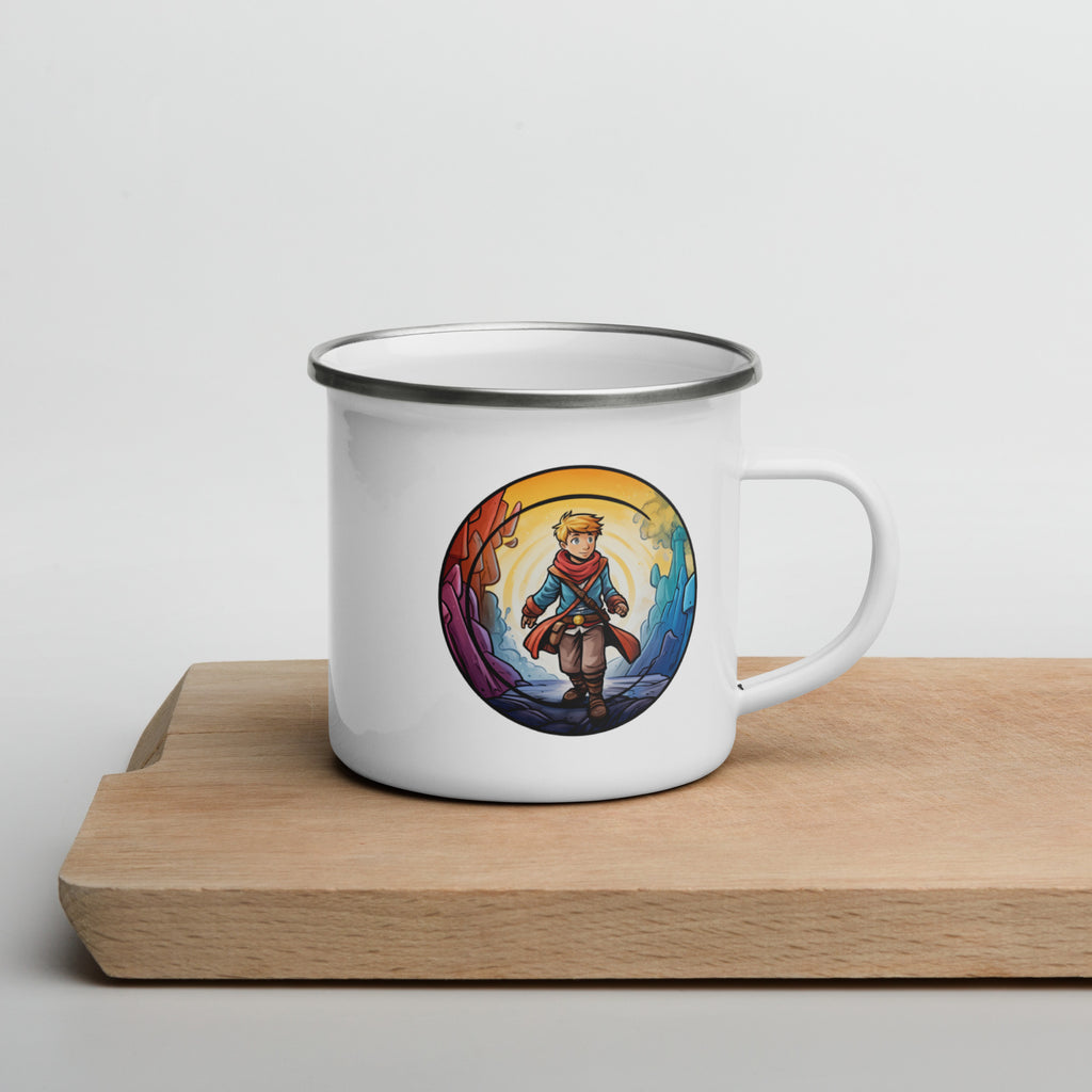 Side view of an Adventure Geeky Mug