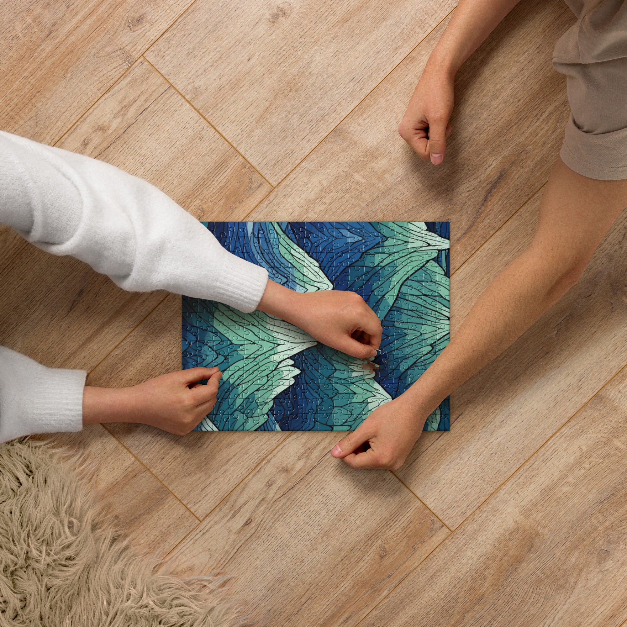 Fantasy Mountains Jigsaw puzzle - Caster Coast