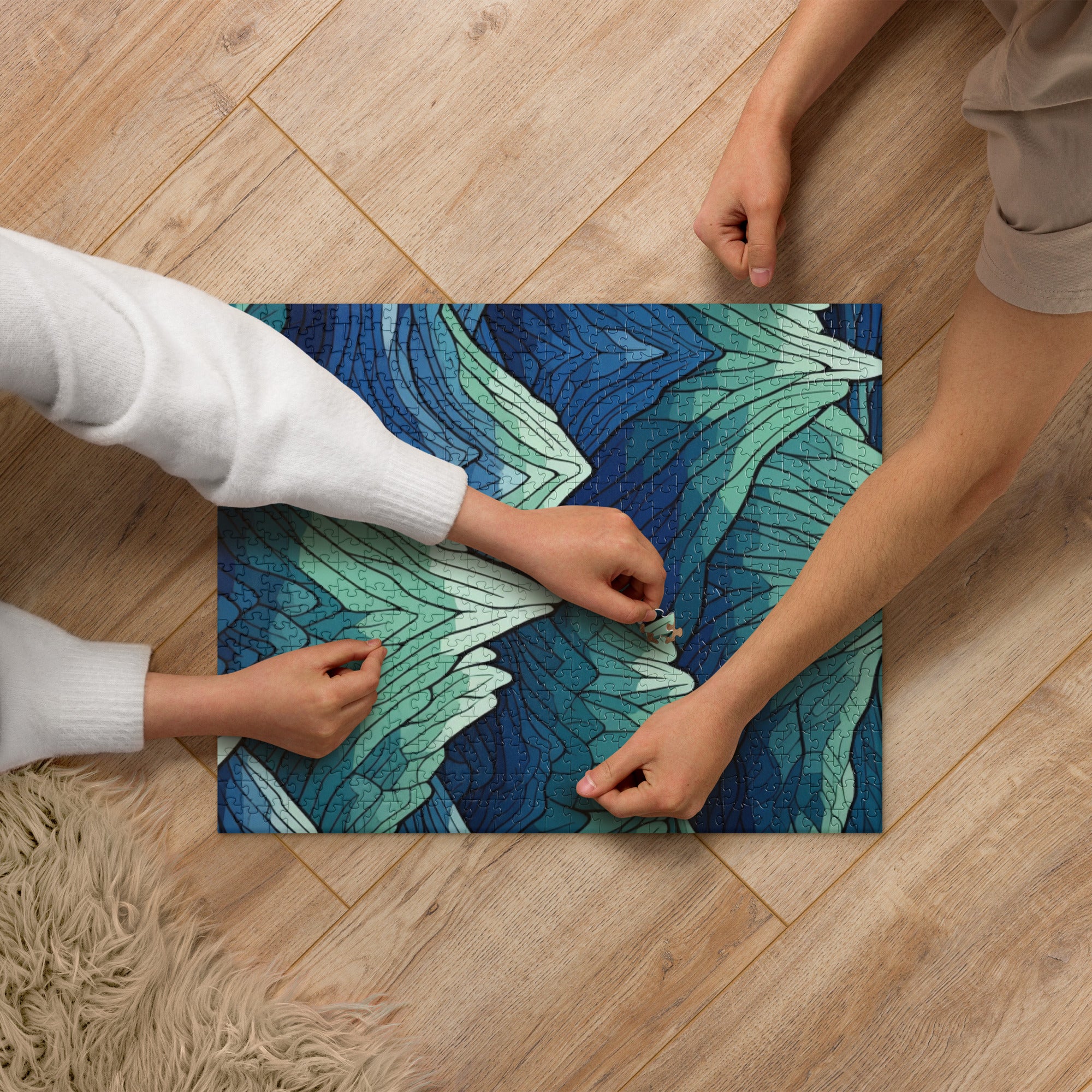 Fantasy Mountains Jigsaw puzzle - Caster Coast