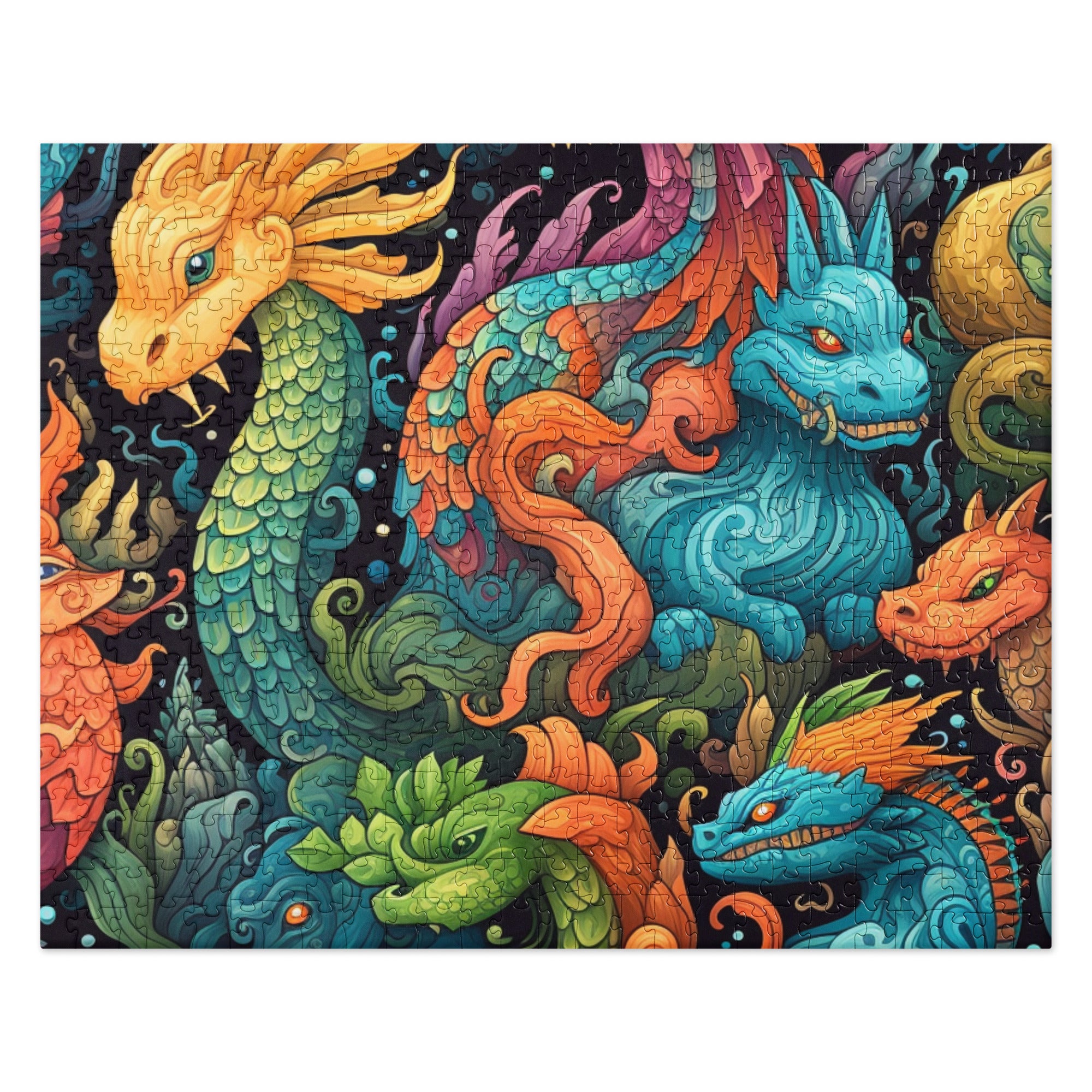 Dragons Jigsaw puzzle - Caster Coast