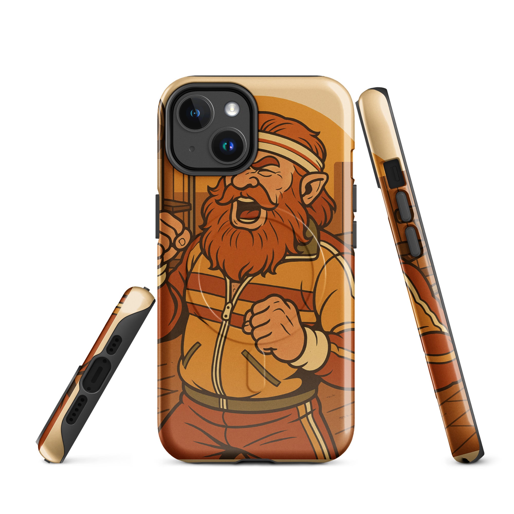 Dwarven PUMP: The Ultimate Fantasy Fitness MagSafe Case for iPhone® - Caster Coast