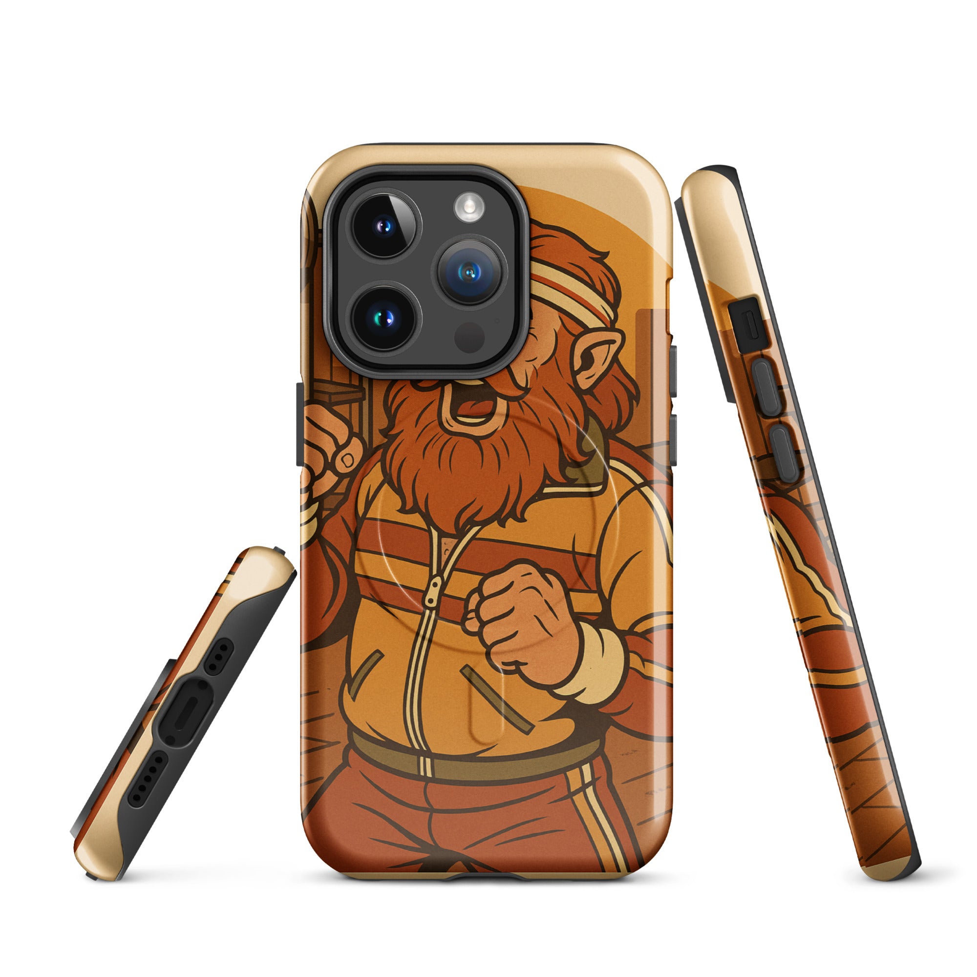 Dwarven PUMP: The Ultimate Fantasy Fitness MagSafe Case for iPhone® - Caster Coast