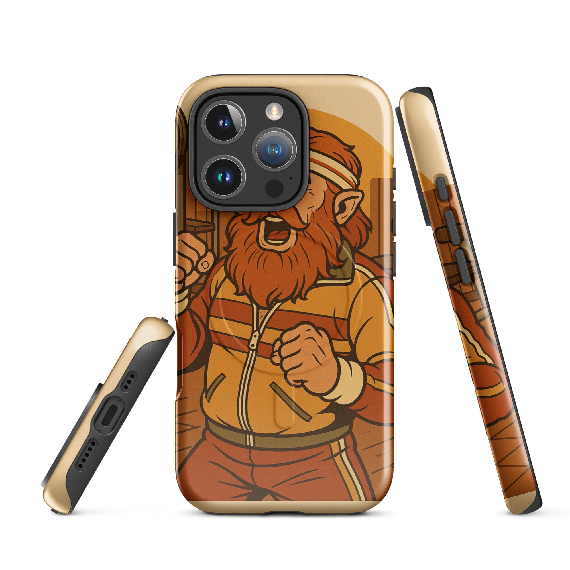 Dwarven PUMP: The Ultimate Fantasy Fitness MagSafe Case for iPhone® - Caster Coast