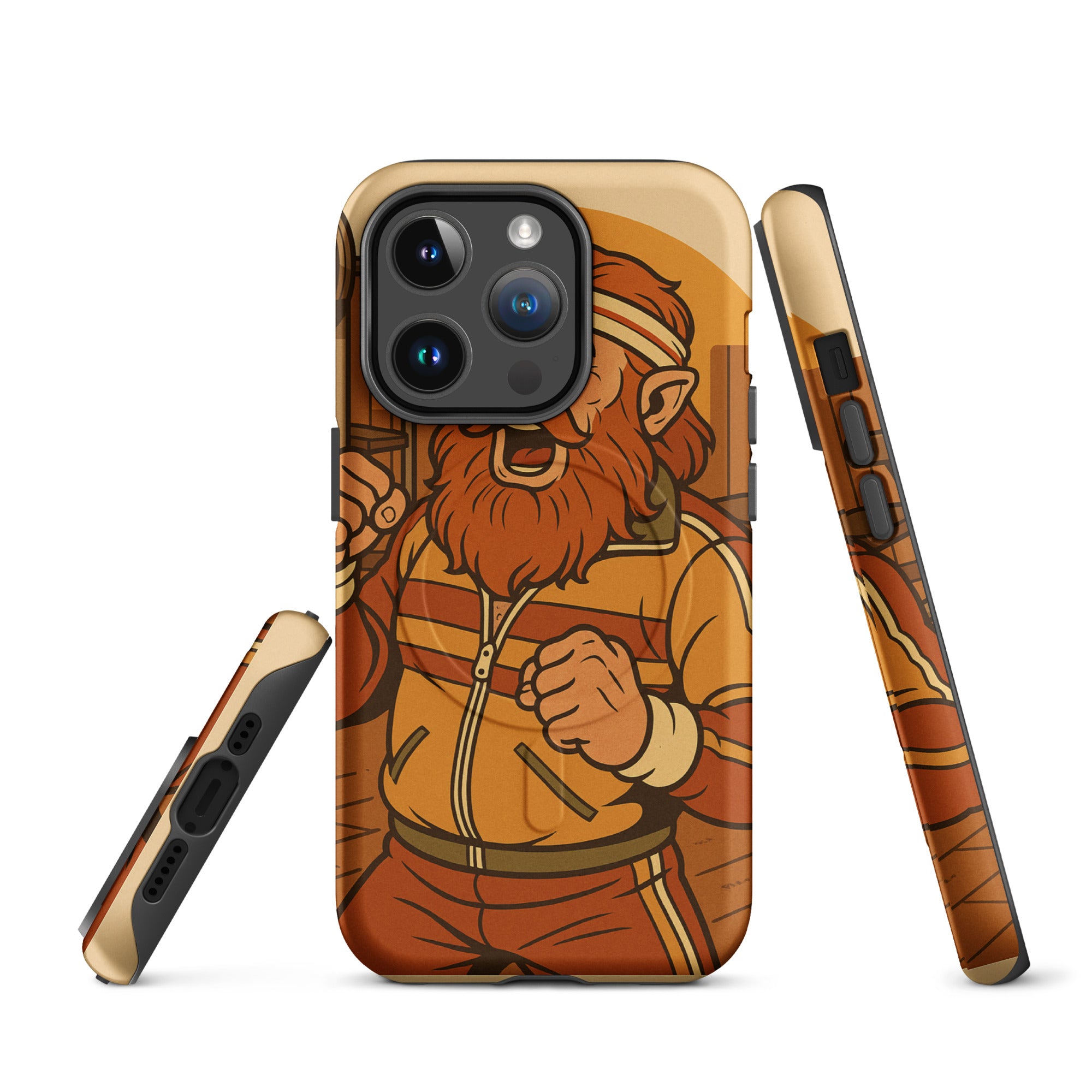 Dwarven PUMP: The Ultimate Fantasy Fitness MagSafe Case for iPhone® - Caster Coast