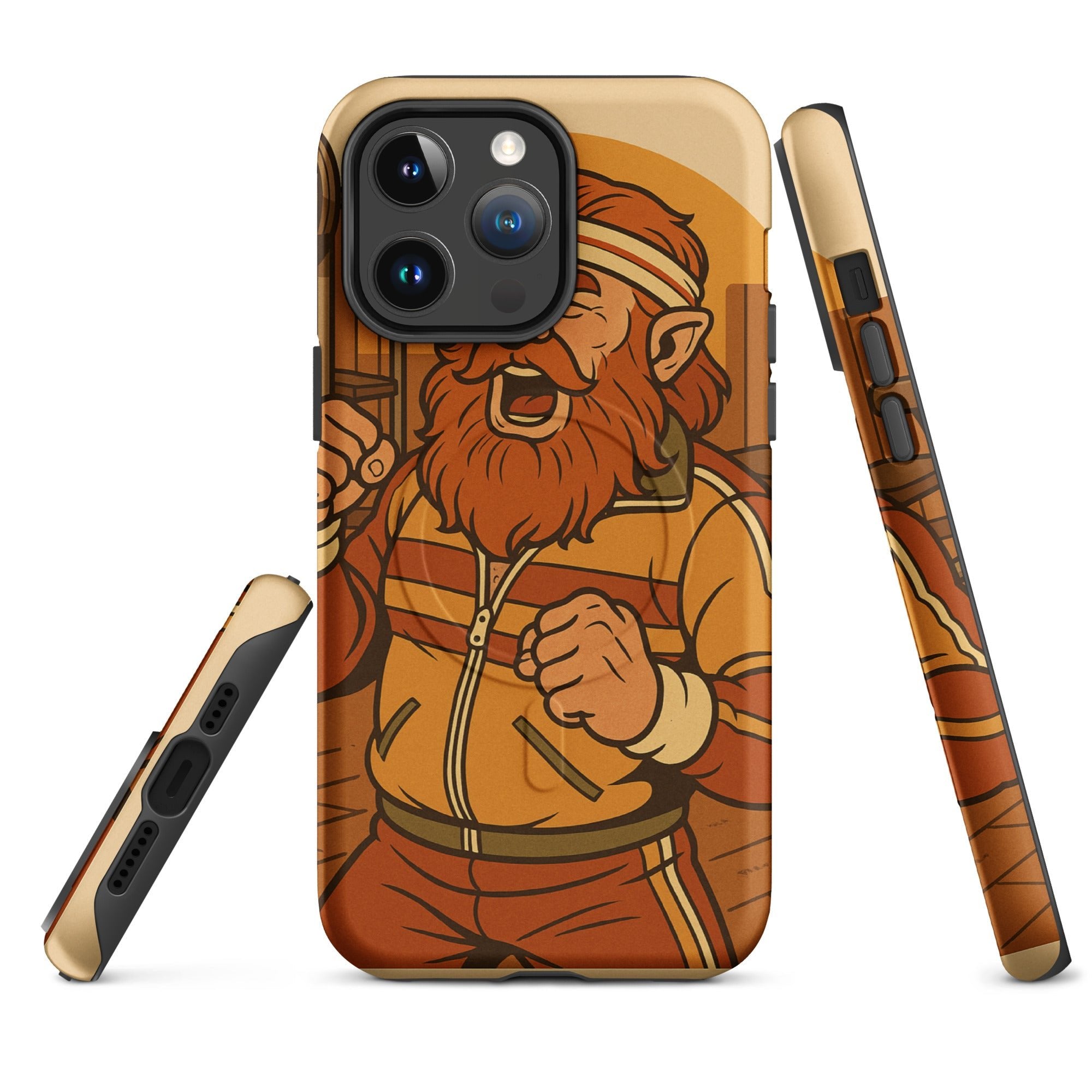 Dwarven PUMP: The Ultimate Fantasy Fitness MagSafe Case for iPhone® - Caster Coast