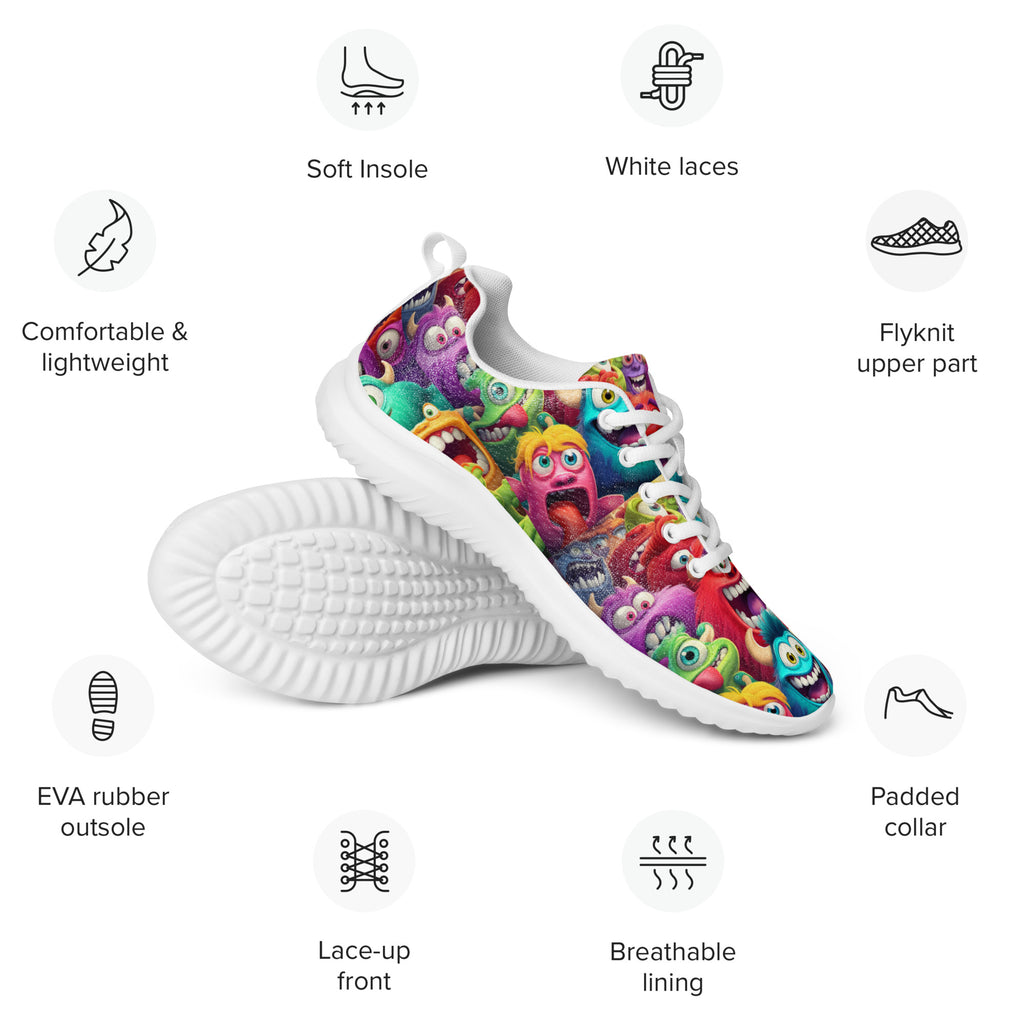 Friendly Monsters men’s athletic shoes - Caster Coast