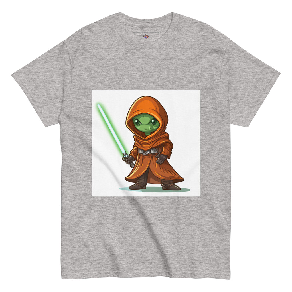 Green Alien Jedi men's classic tee - Caster Coast