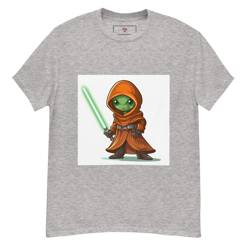 Green Alien Jedi men's classic tee - Caster Coast