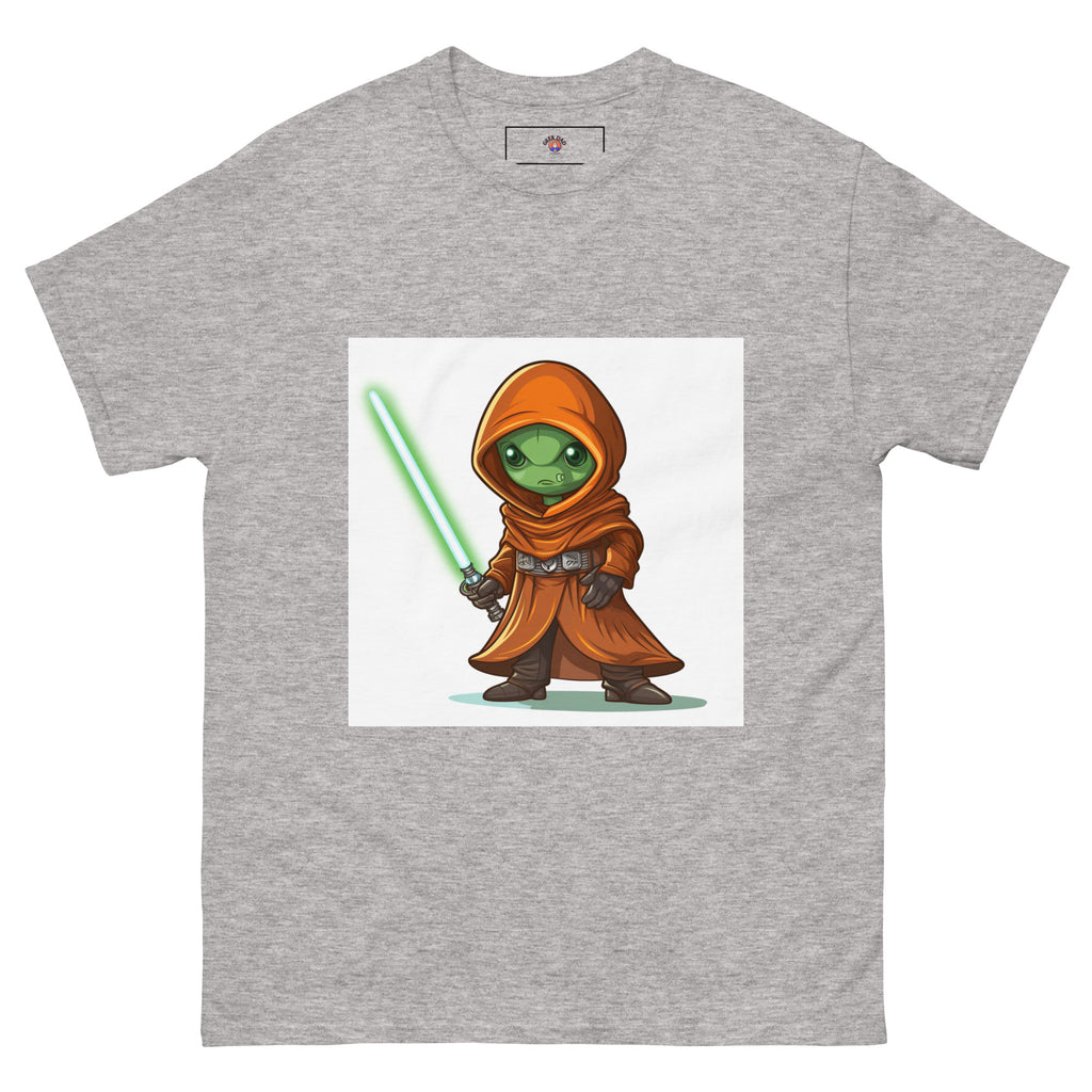 Green Alien Jedi men's classic tee - Caster Coast