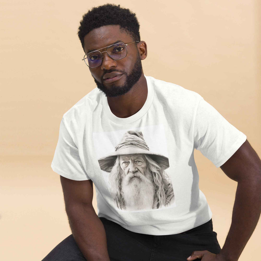 Pencil Gandalf T-Shirt - Caster Coast